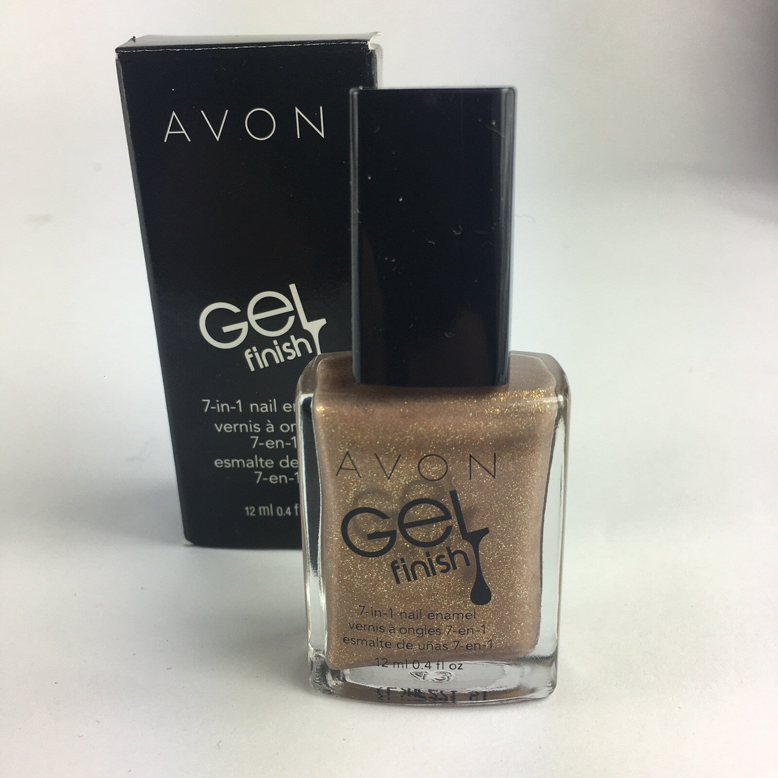 Avon Gel Finish 7-in-1 Nail Enamel - *Glimmer* - Polish - *Gel Nails* - NEW