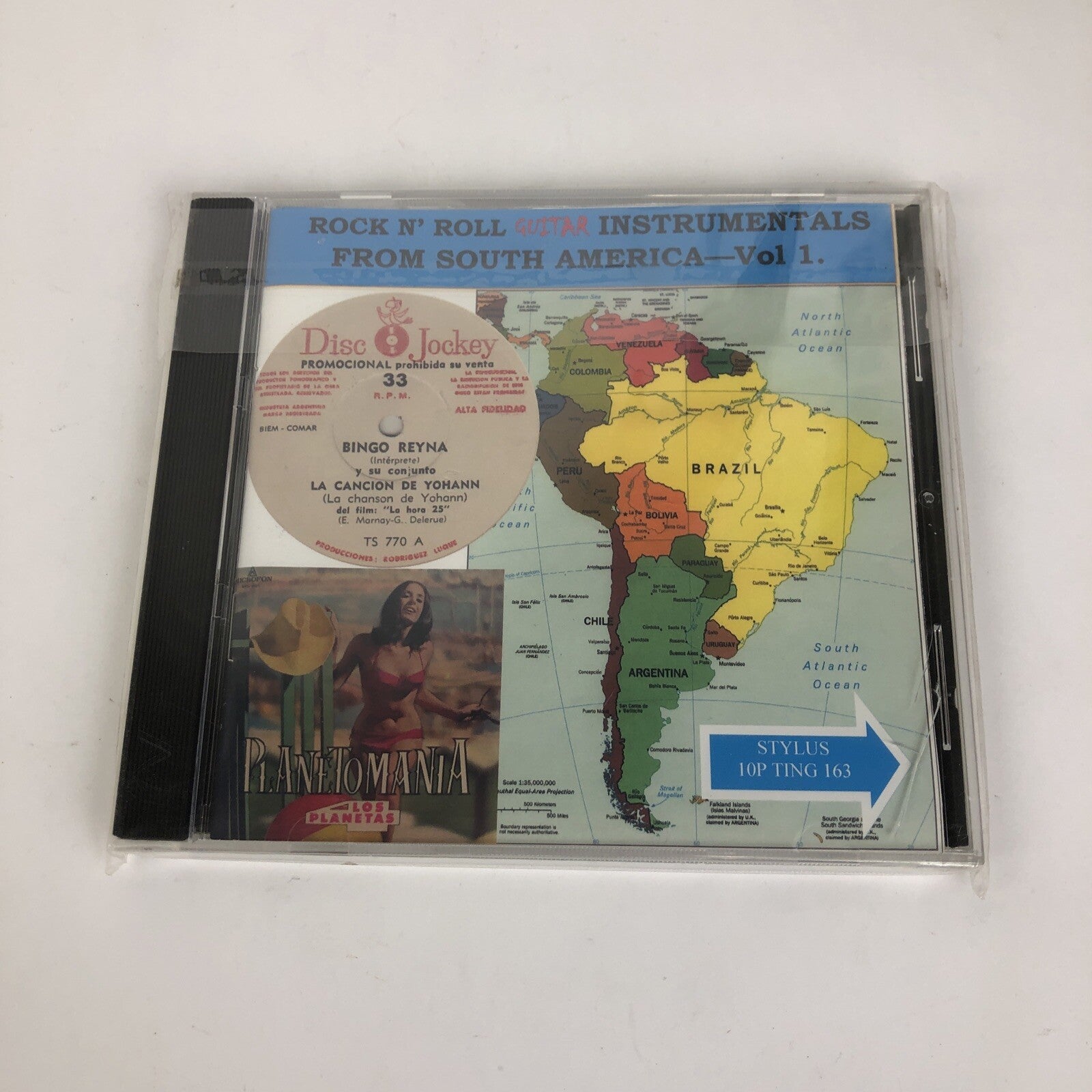 More 1960's Rock n' Roll Guitar Instros from South Africa Volume 1 CD Stylus #32