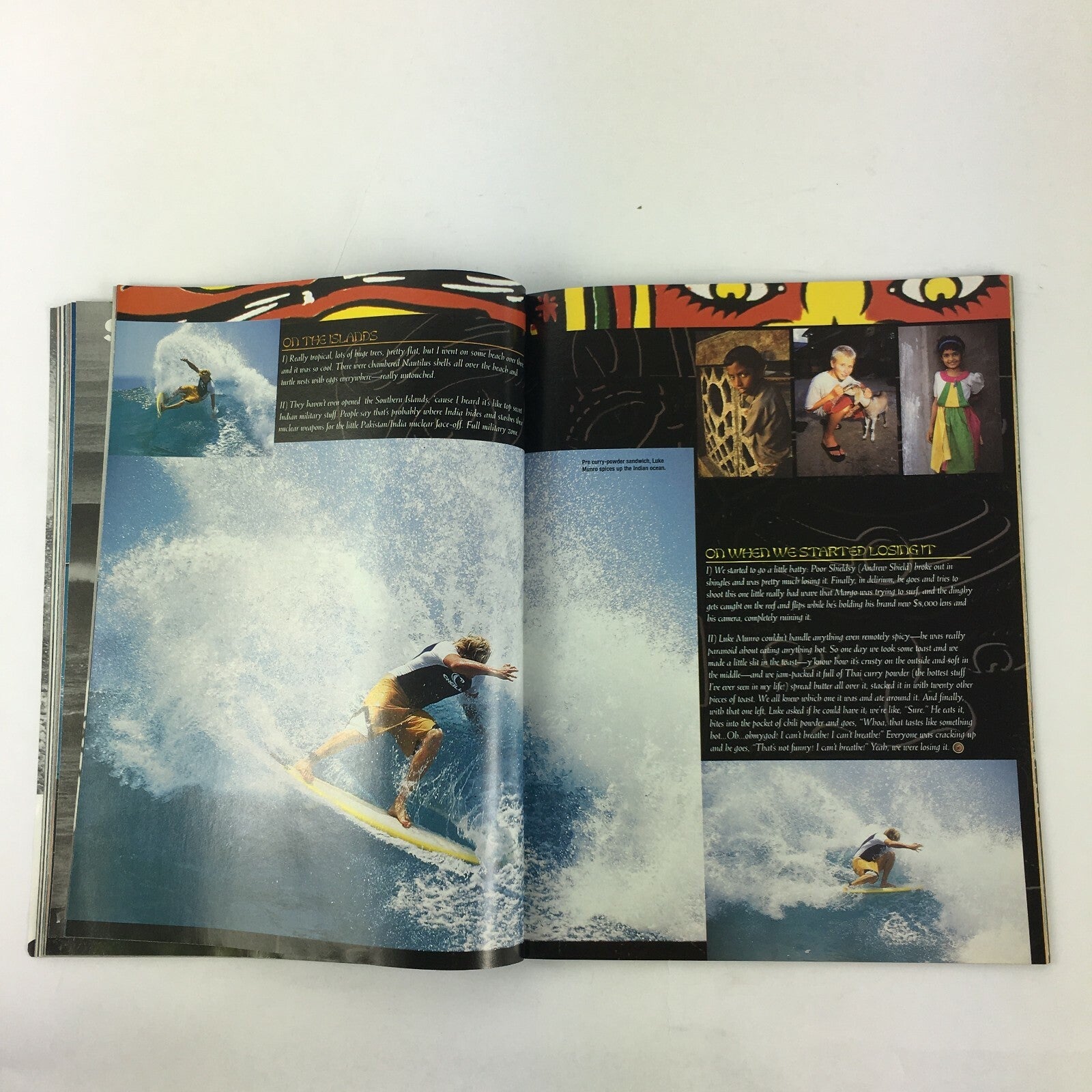 July 2000 Surfing Magazine global swarming go here go there,go anywhere..