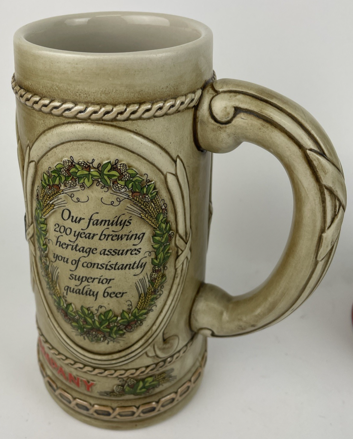 2 Stroh's Brewery Company Stein Beer Mug Heritage Series Statue Of Liberty 1986