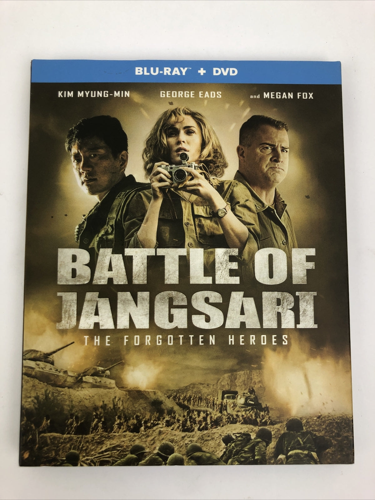 " Battle Of Jangsari Blu-ray " + DVD Megon Fox George Eads Kim Myung-Min - NEW