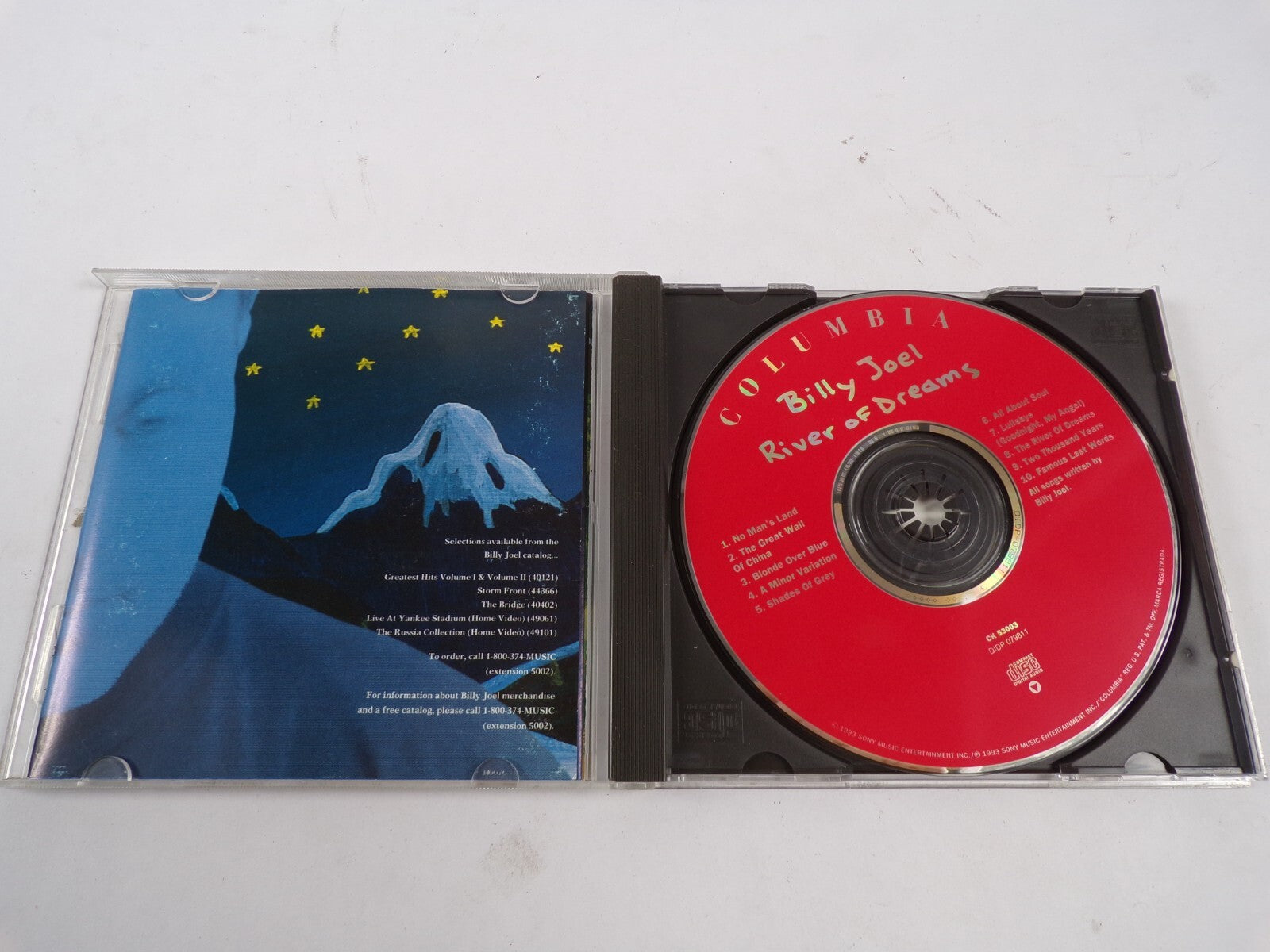 Billy Joel River Of Dreams Shades Of Grey All About Soul Two Thousand YearsCD#48
