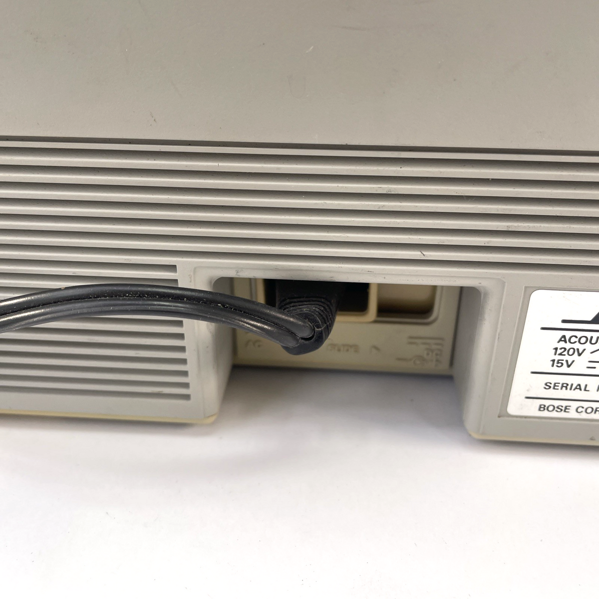 Bose Acoustic Wave AW-1 System AM FM Radio Cassette w Power Cord- PARTS & REPAIR