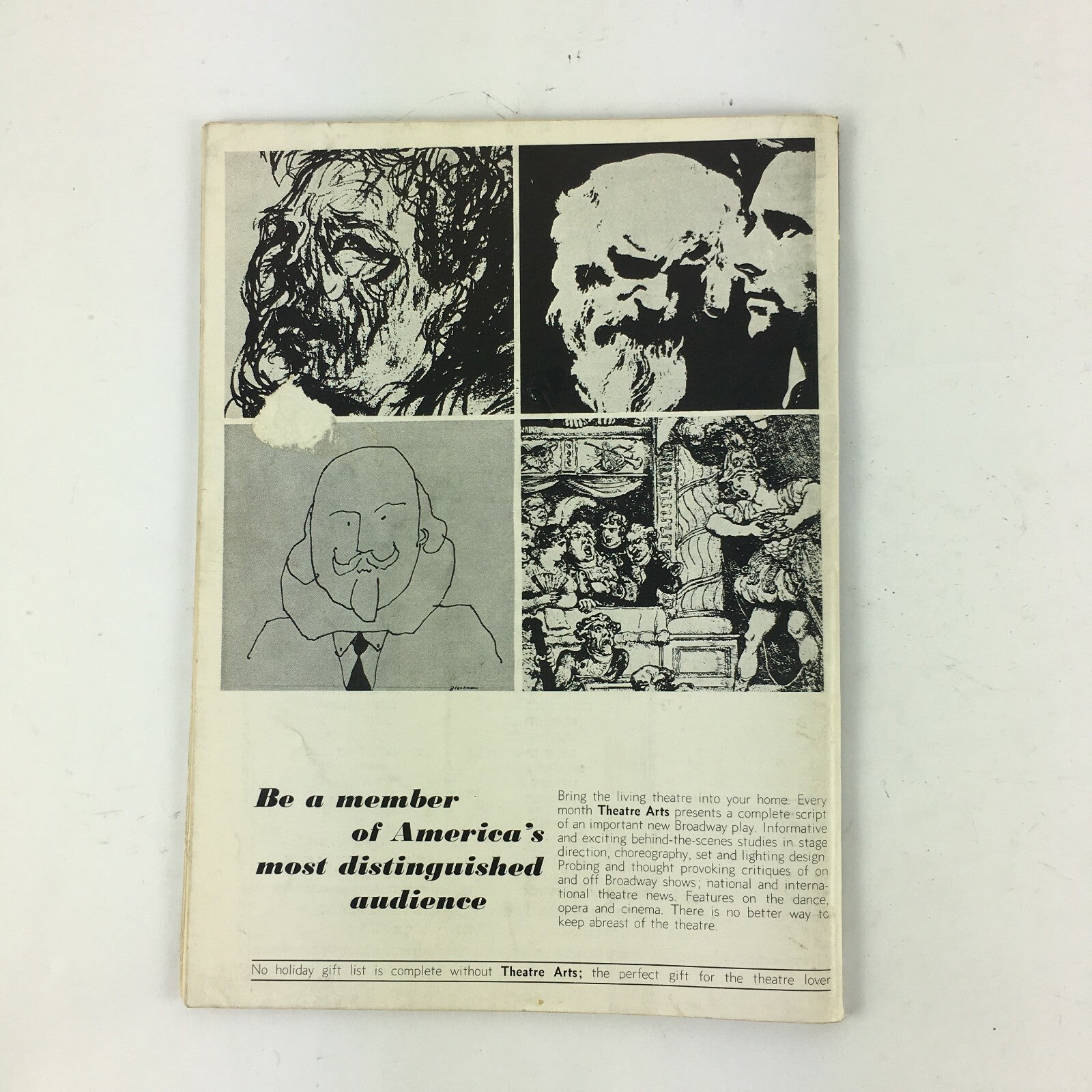 December 1962 Theatre Arts Magazine A Far Country by Henry Denker