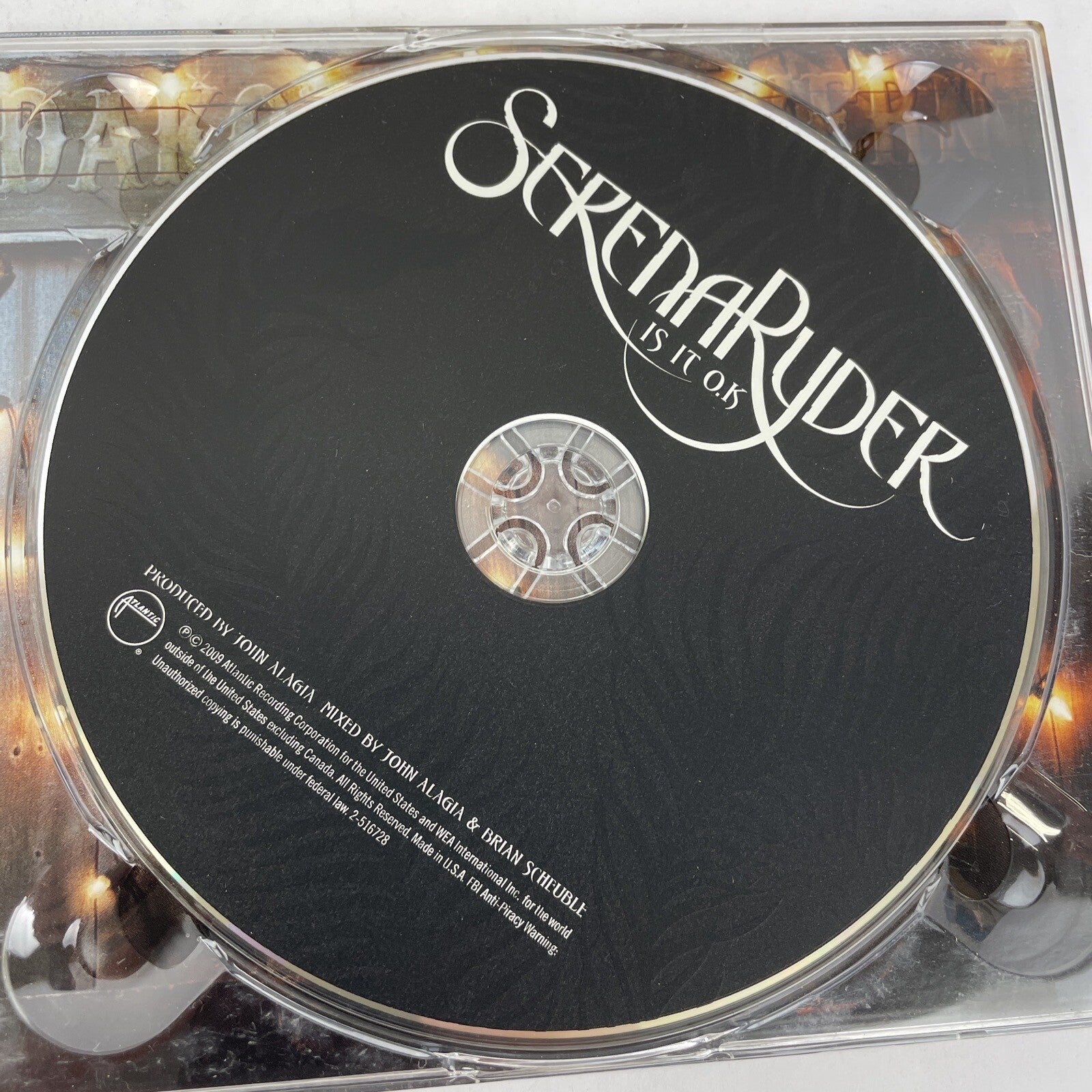 SERENA RYDER ~ IS IT OK ~ Digital Audio CD, 2009, Atlantic Recording Corp. - PQR