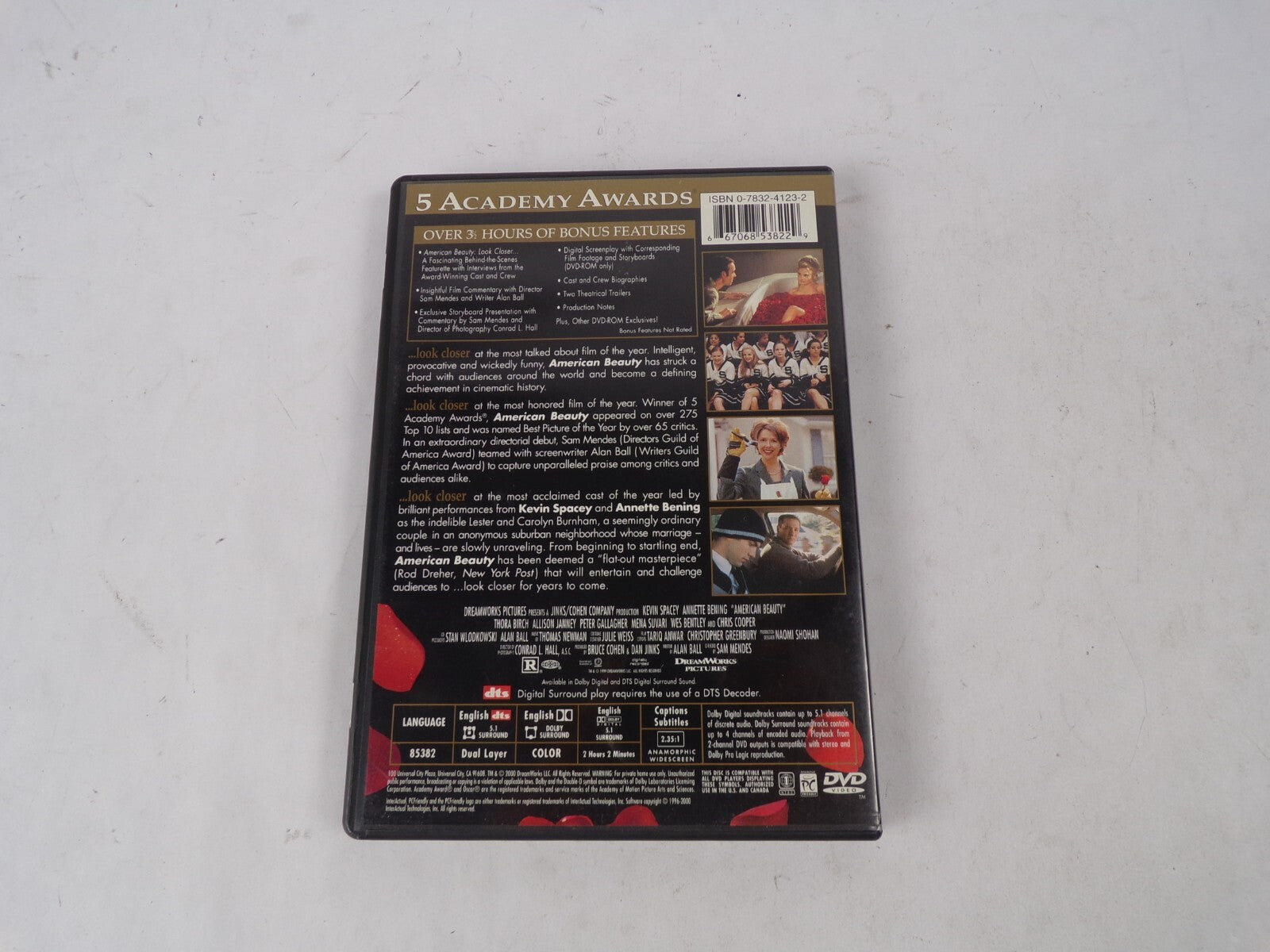 American Beauty Kevin Spacey Annette Bening The Awards Edition WidescrDVD Movies