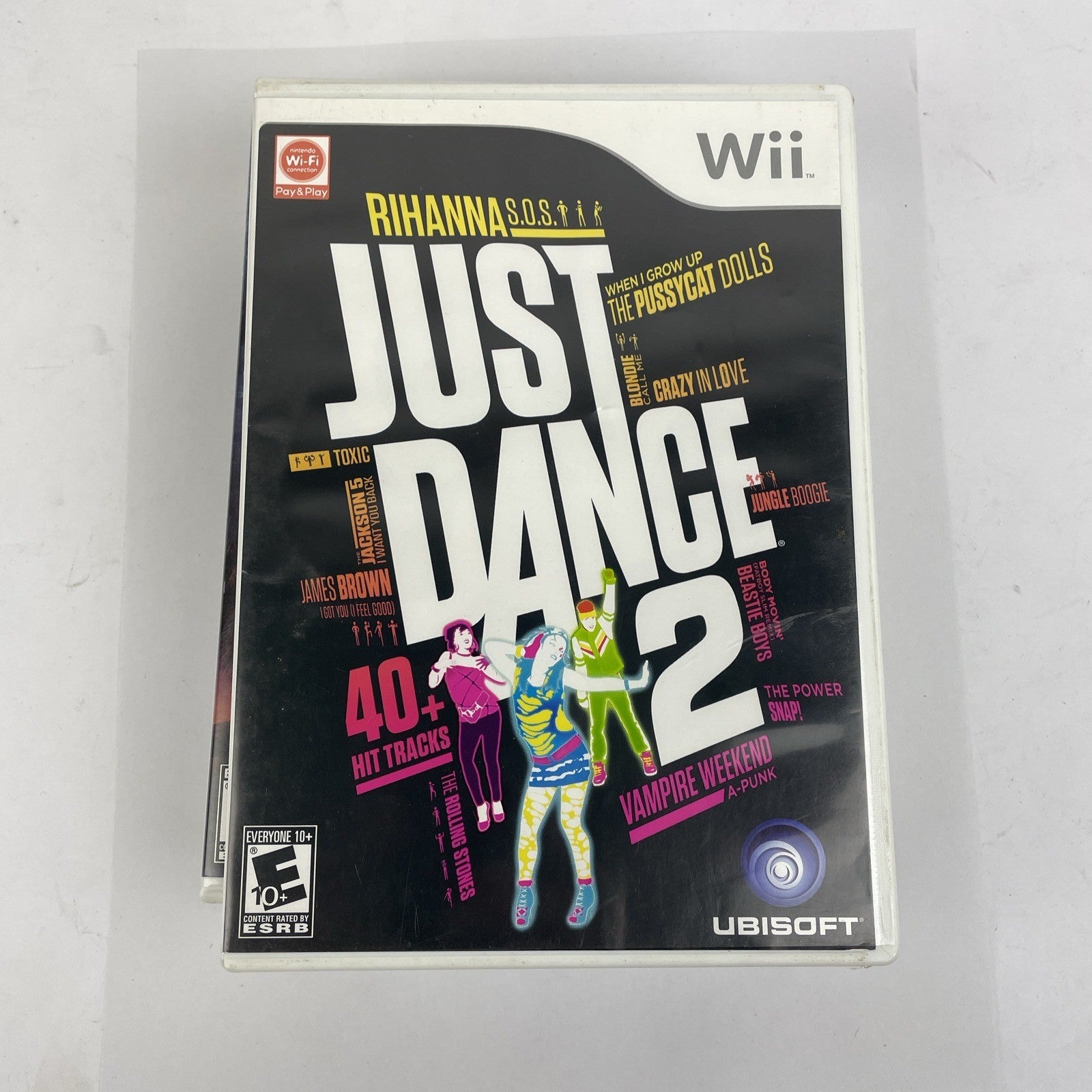 Lot Of 4 Wii Games - Minute Win It - Just Dance 2 - LLUXOR 3 - Twilight Scene It