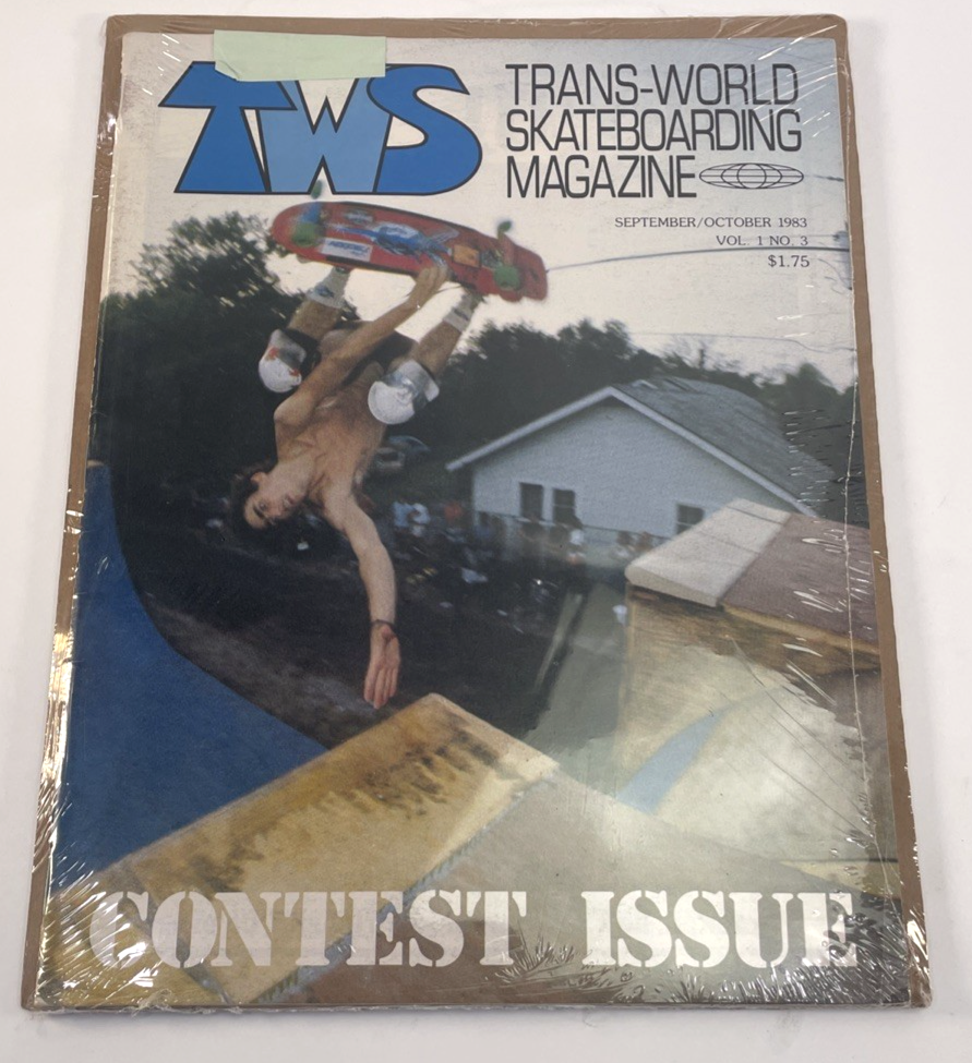 1983 Trans-World Skateboarding Magazine Third Issue Vol 1 No 3 Lance Mountain