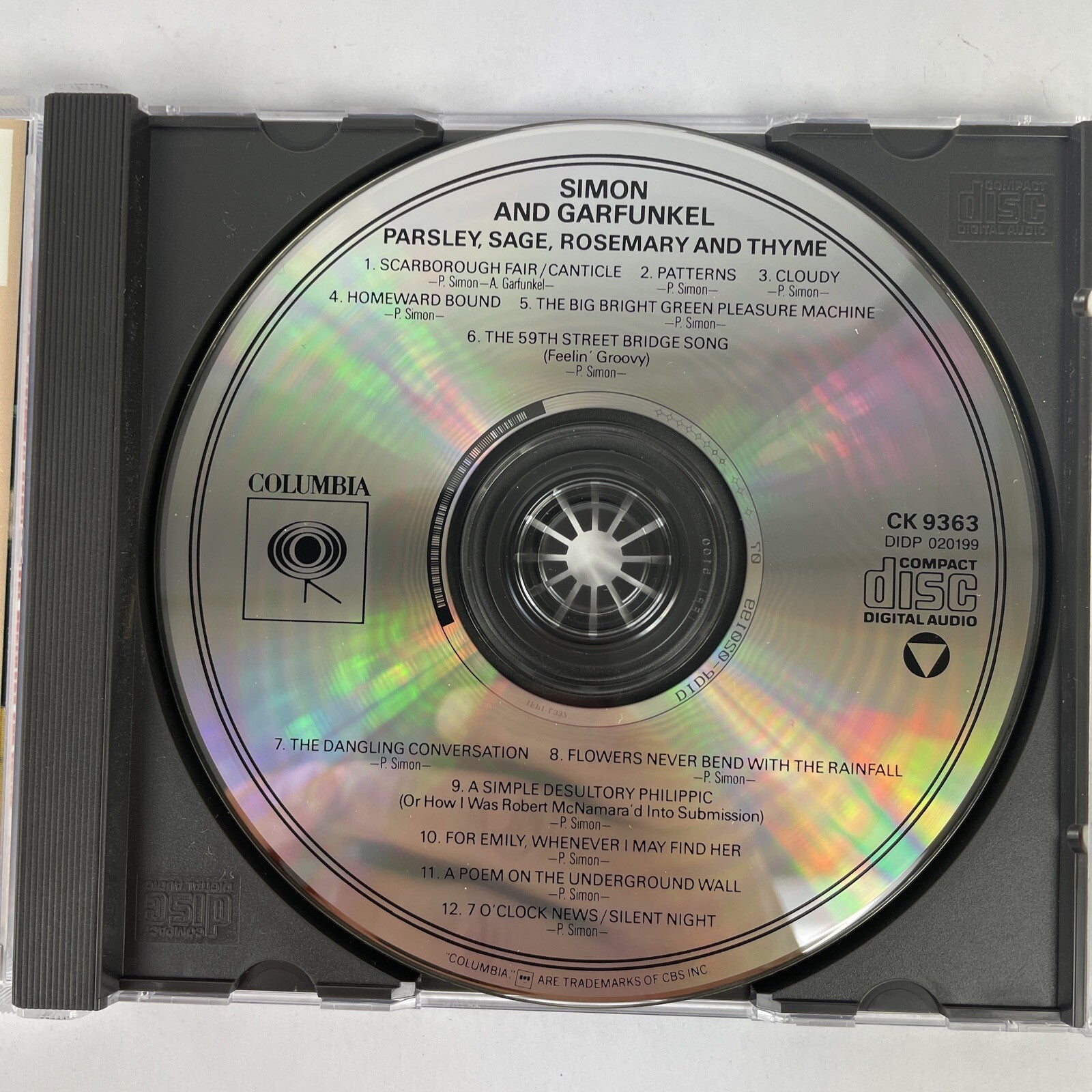 Simon & Garfunkel - Parsley Sage Rosemary and Thyme CD  #20