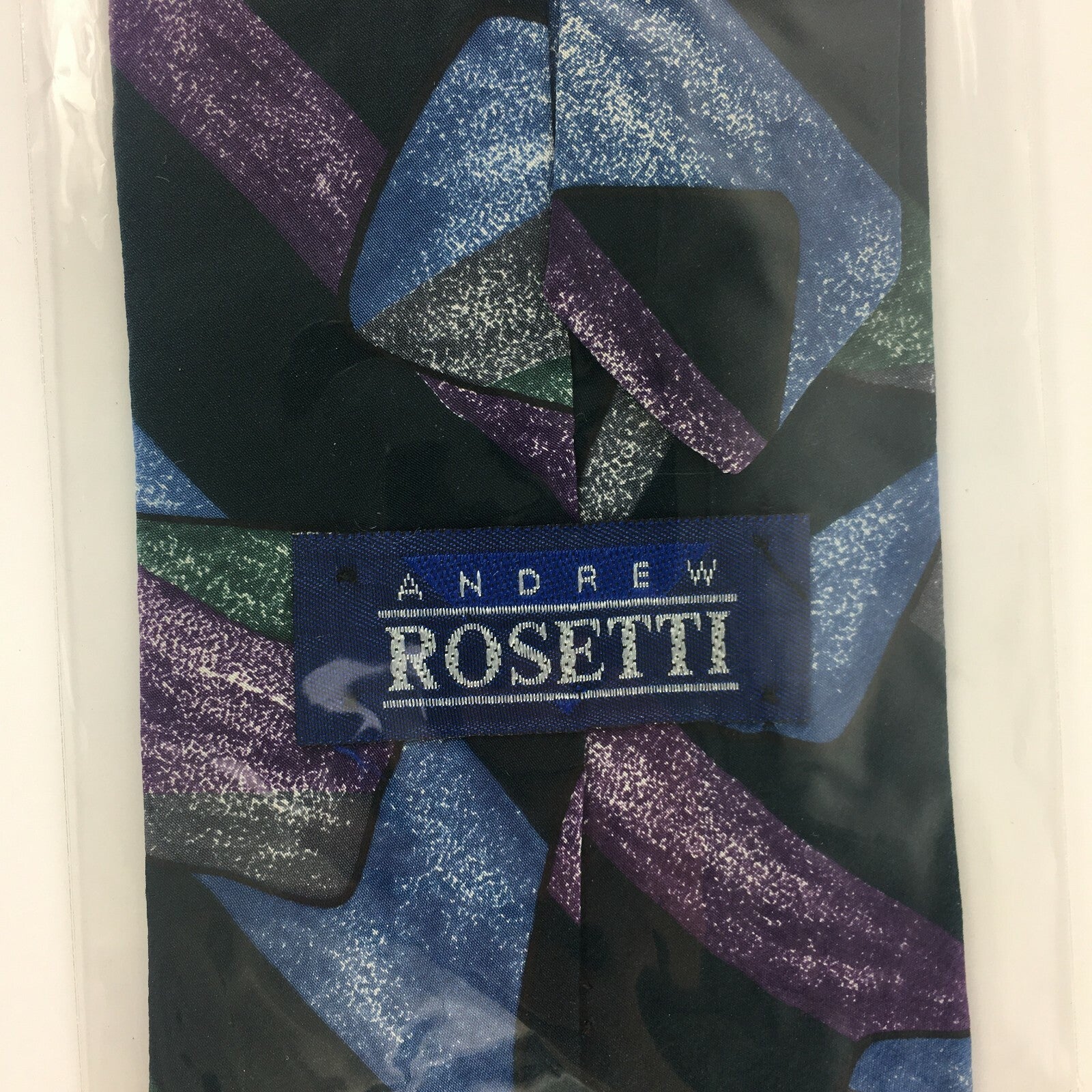 Genuine Andrew Rosetti Handmade Stylish Formal/Casual Tie Multi Coloured