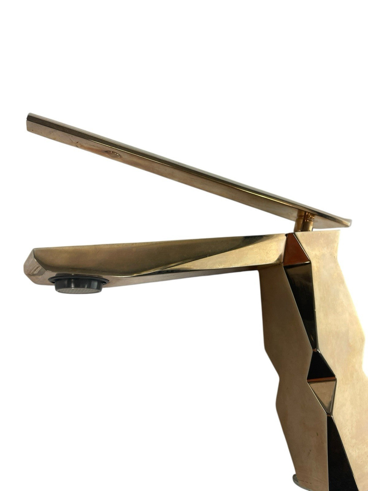 Maier IKON 74004 GOLD Polished Chrome Single Hole Control Bathroom Faucet