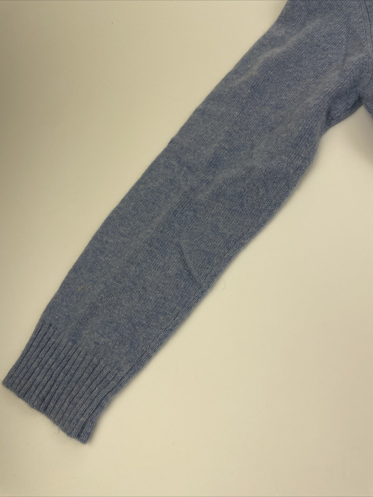 Mossimo Supply Co. Women’s Knit Cashmere Cardigan Small Blue Sweater Open Front