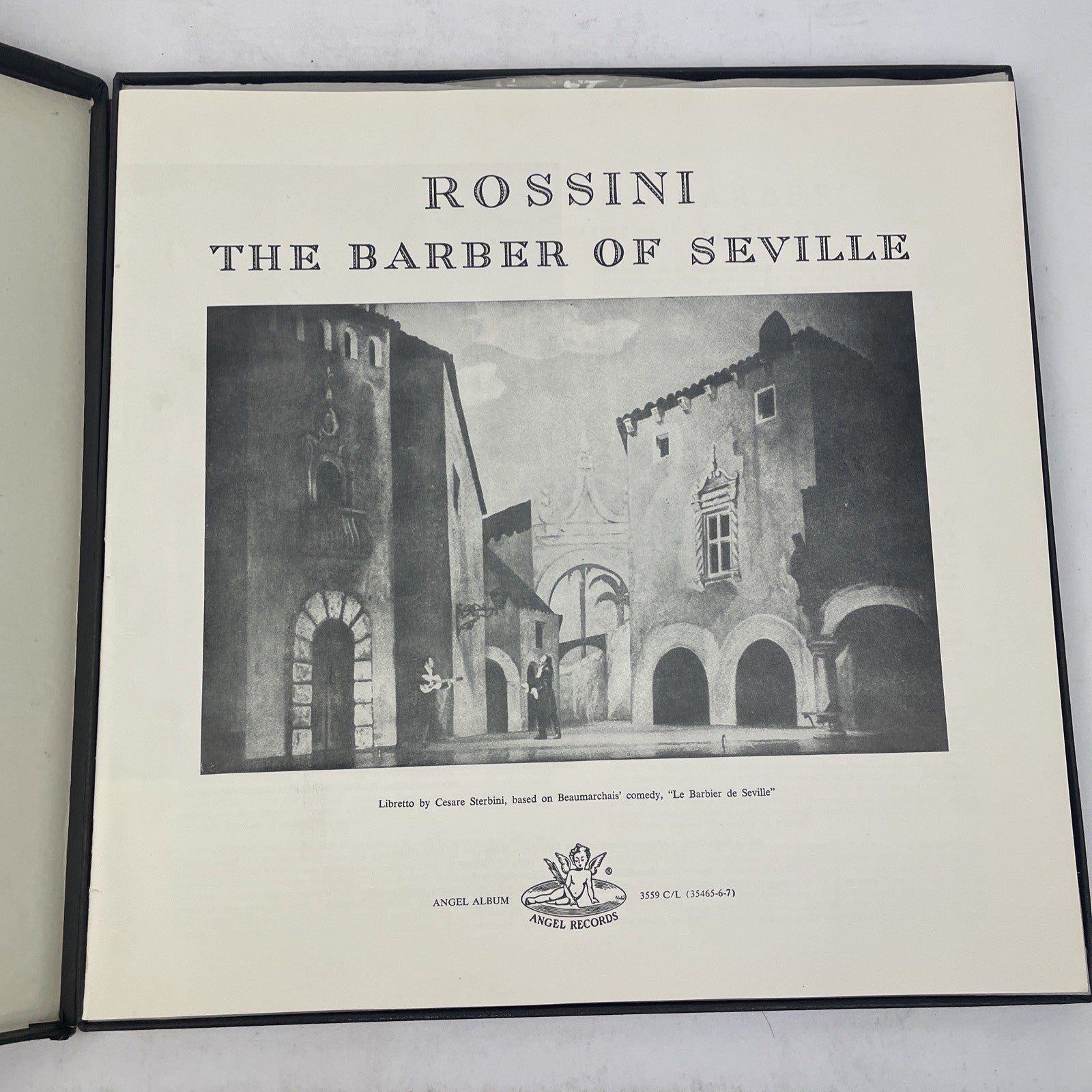 ROSSINI: THE BARBER OF SEVILLE 3-LP Box Set Red Seal RCA METROPOLITAN OPERA