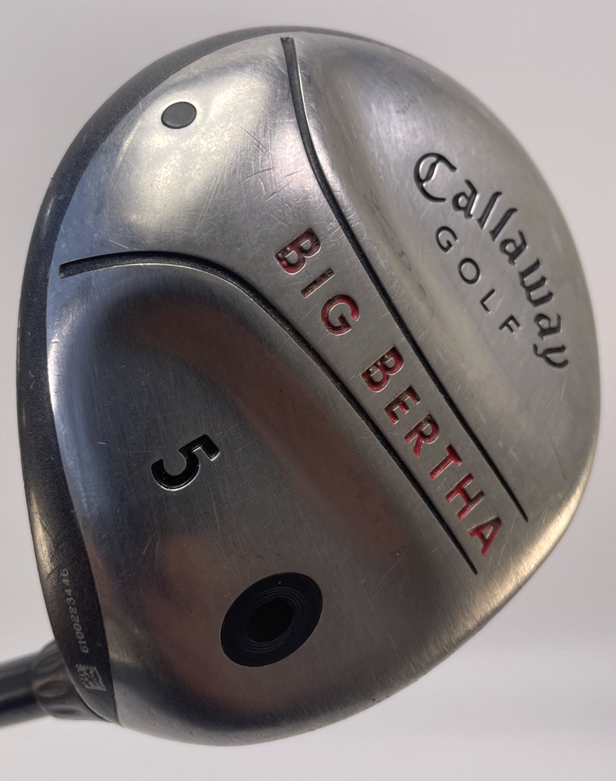 Callaway Big Bertha 2004 5 Fairway Wood 18* RCH 75w Regular Graphite Mens RH