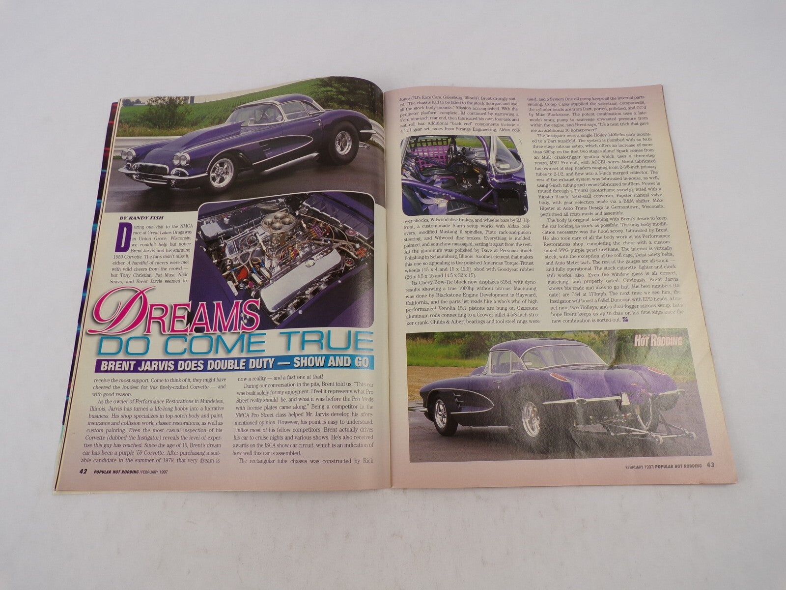 February 1997 Hot Rodding Magazine Secrets Of Pistons, Rings & Rods 900 Horsepo