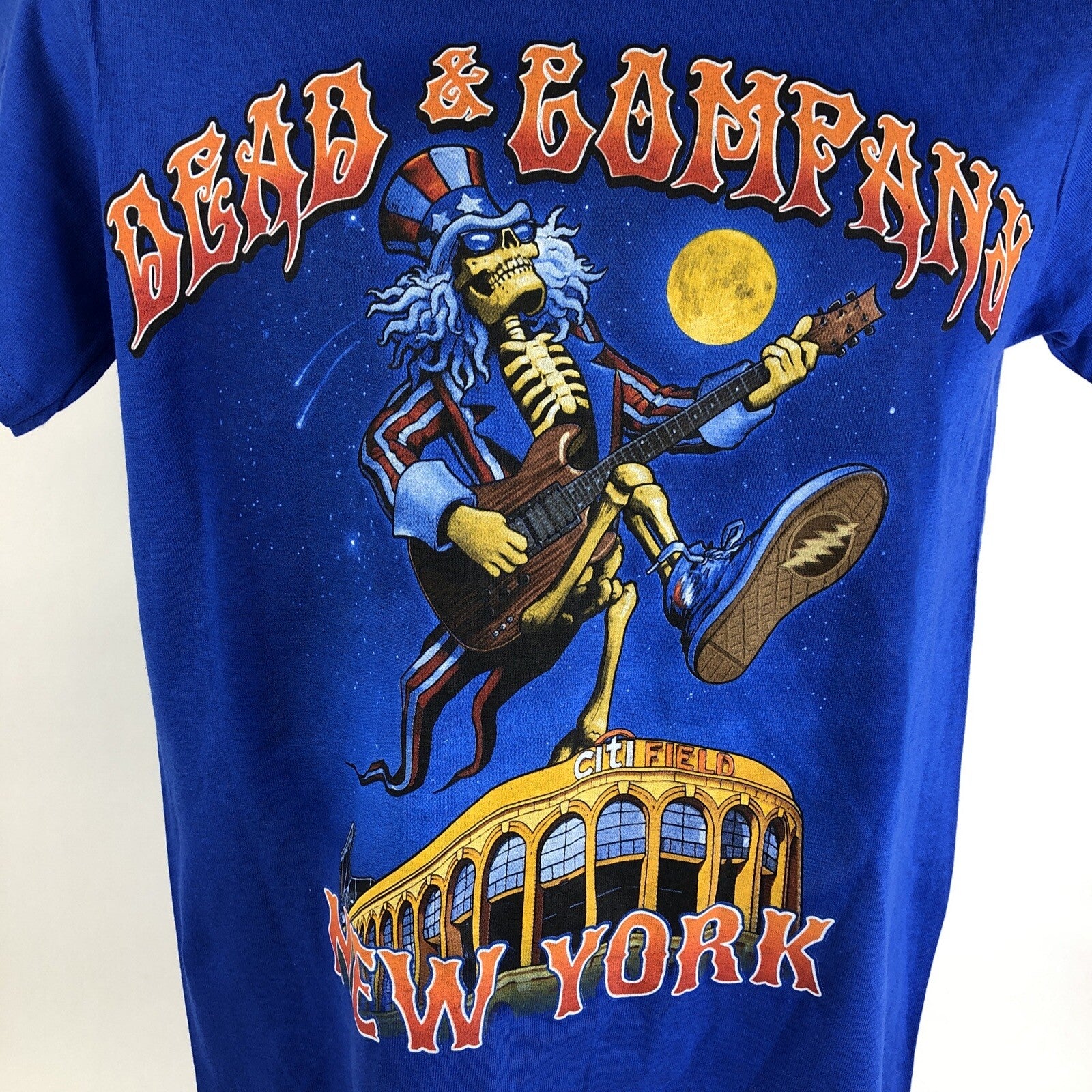Dead & Company 2016 Citi Field New York Tour Shirt Grateful Dead Mens Small LOOK
