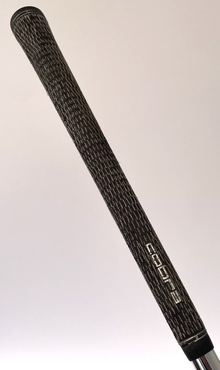 King Cobra II Oversize Tour Single 9 Iron Steel S Flex Bump Shaft Corded Grip RH
