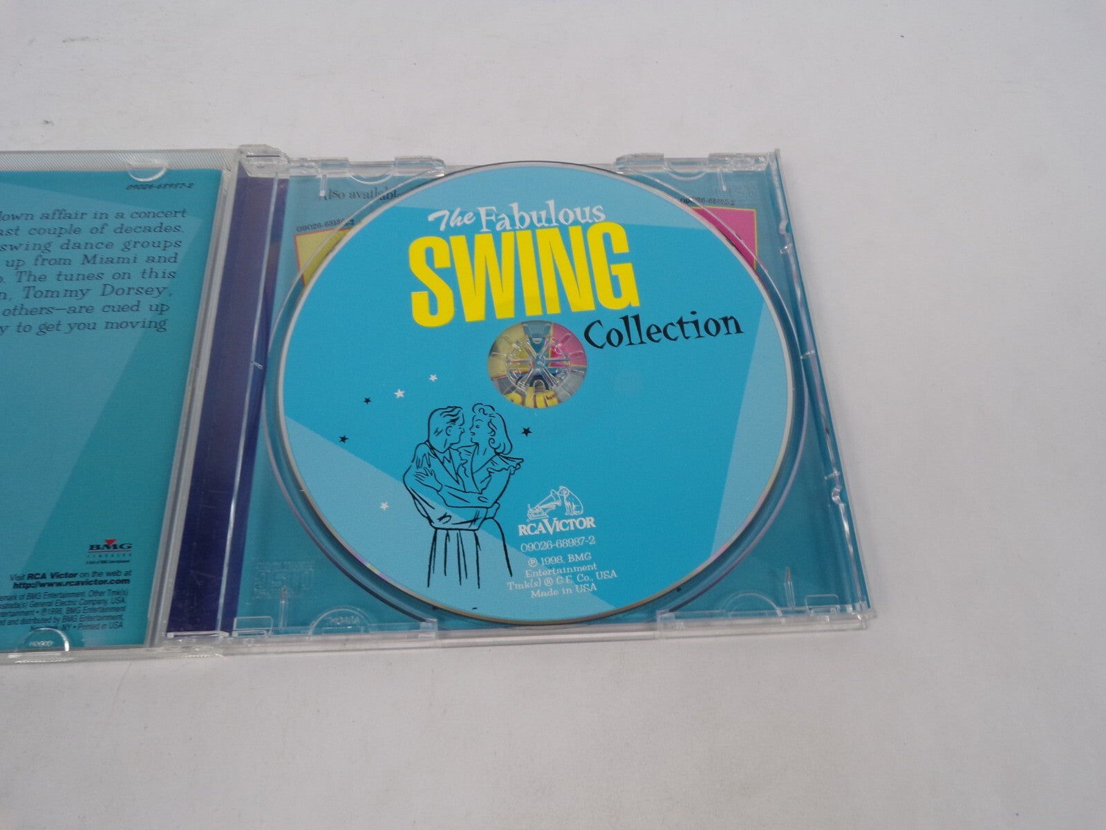 The Fabulous Swing Collection Foot Tappin' Favorites & Jumpin' Jitterbugs CD#71