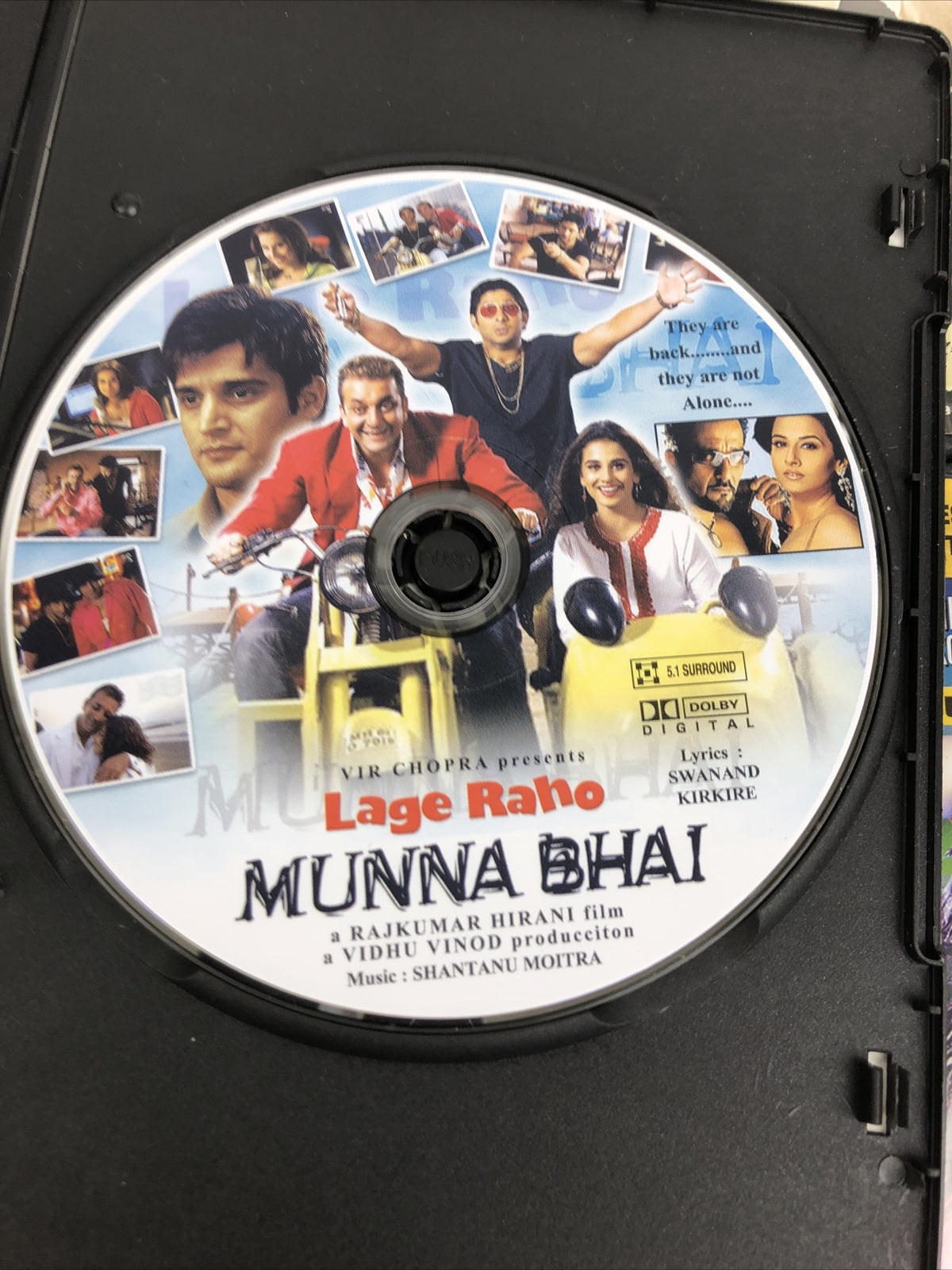 5 x BOLLYWOOD DVD Lot RA ONE, Race 2, Munna Bhai, EK THA TIGER, JAB TAK HAI JAAN