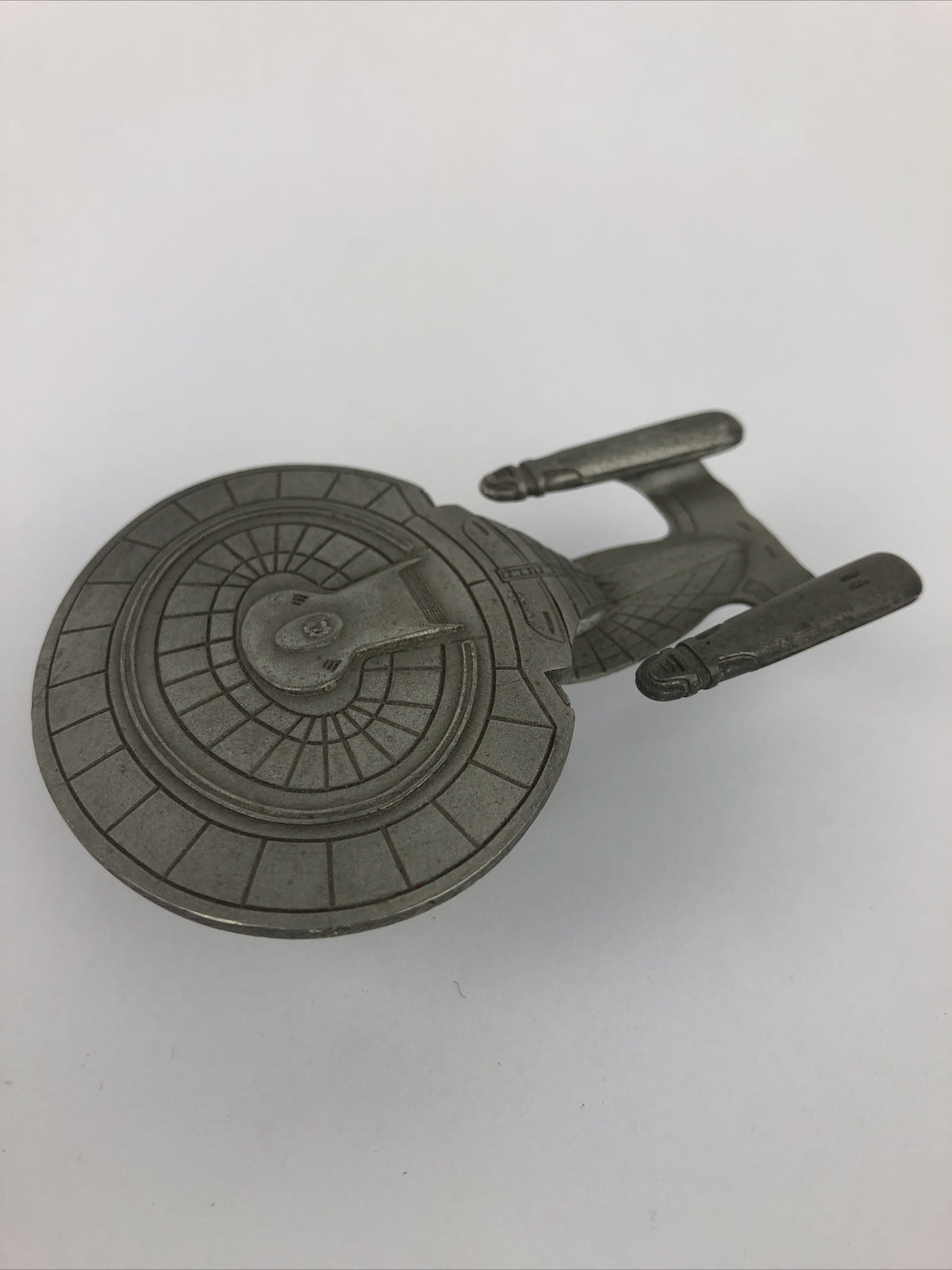 RARE 1991 Star Trek USS Enterprise NCC-1701-A  Rawcliffe Pewter Model RF789 LOOK