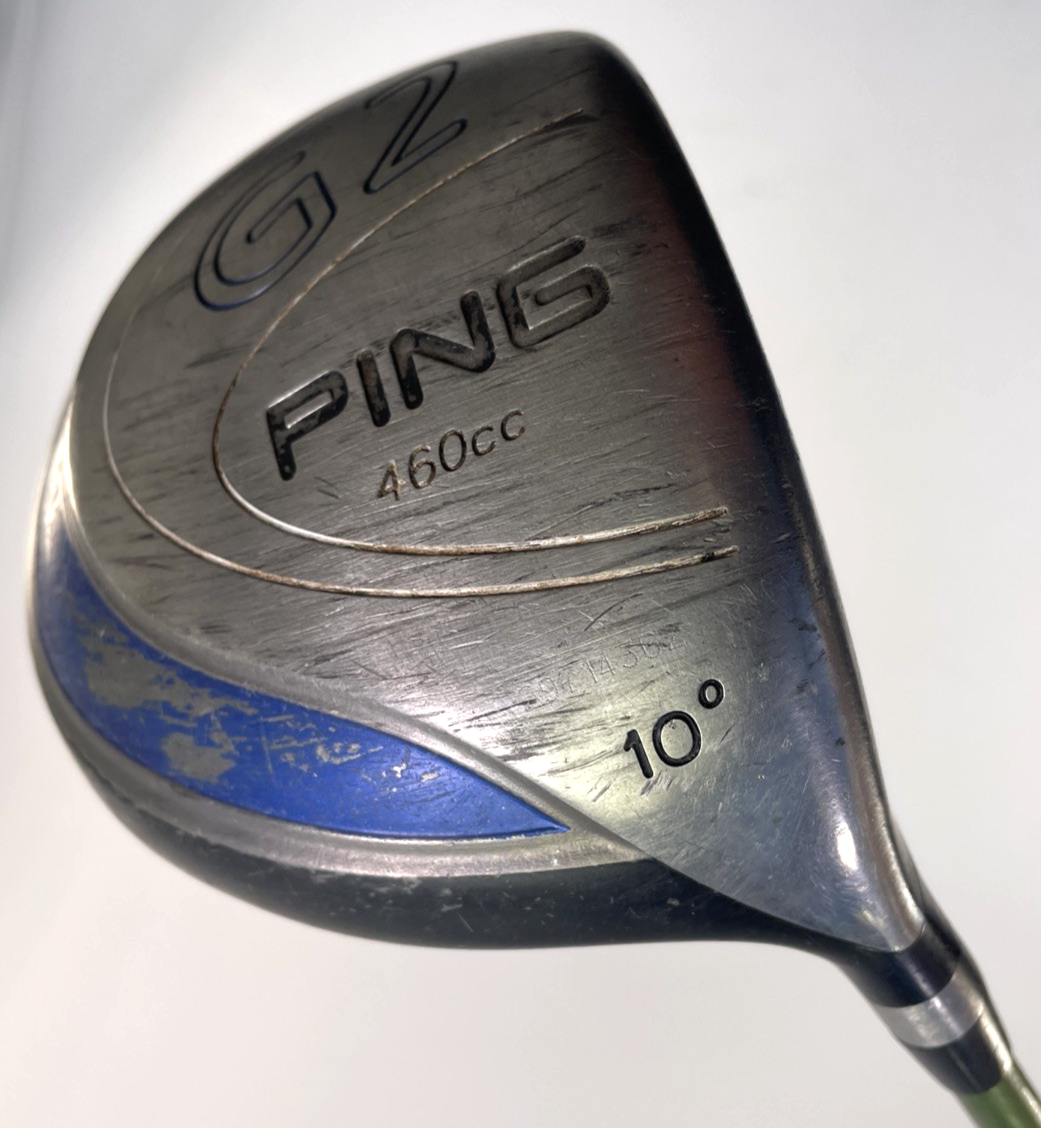 PING G2 460cc 10° Driver w/ ALDILA 65-R 350 Regular Flex Graphite Shaft New Grip