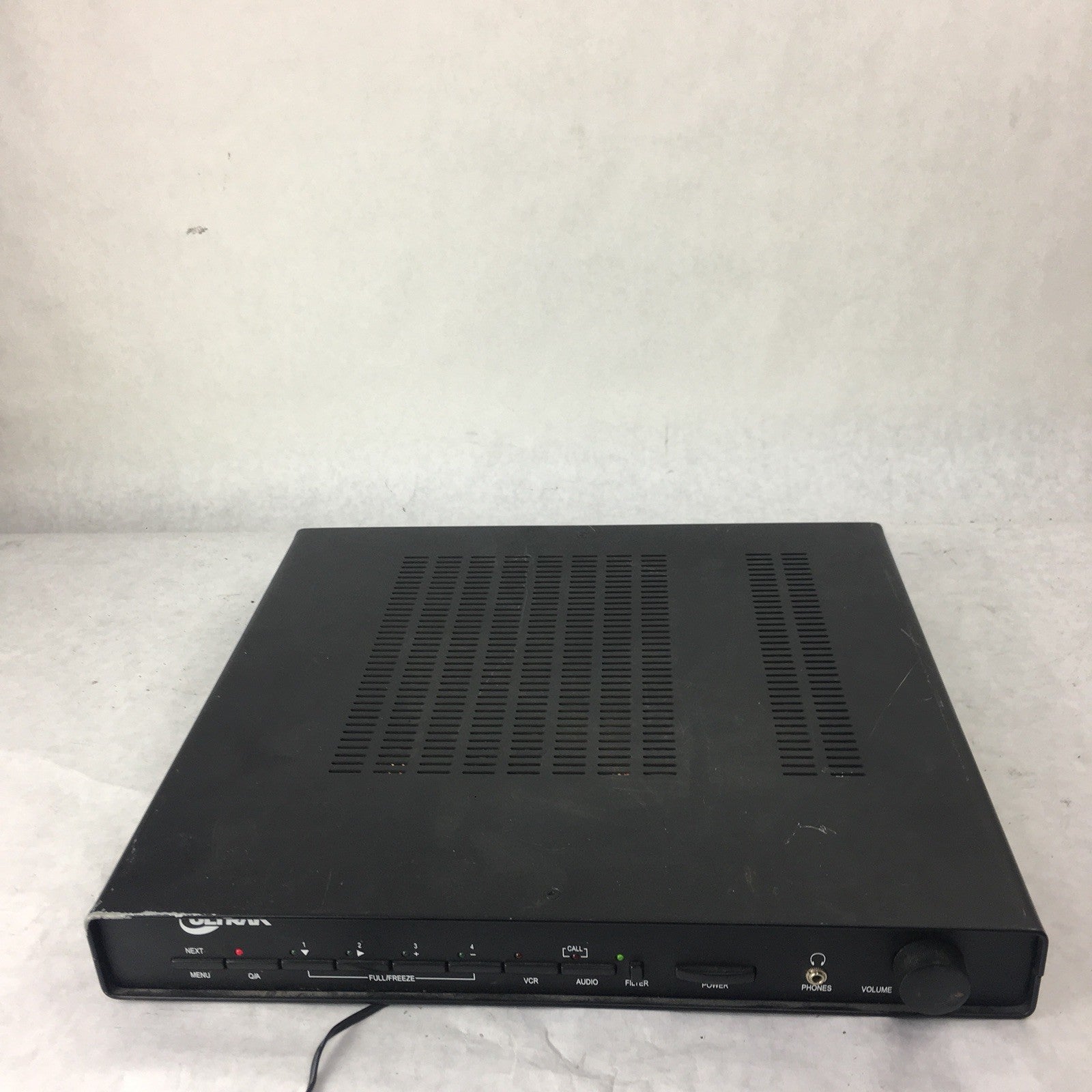 Ultrak Stand Alone Quad Model KQ8100A REAL-TIME QUAD PROCESSOR w/ AUDIO