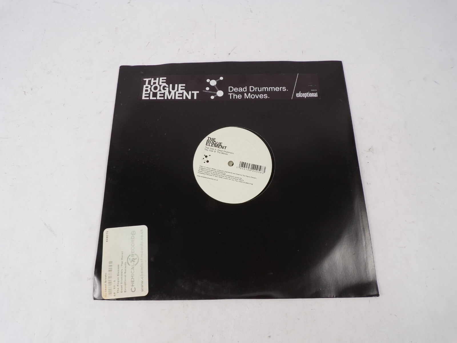 The Bogue Element Dead Drummers. The Moves. Combatwax G Breaks Vinyl Record