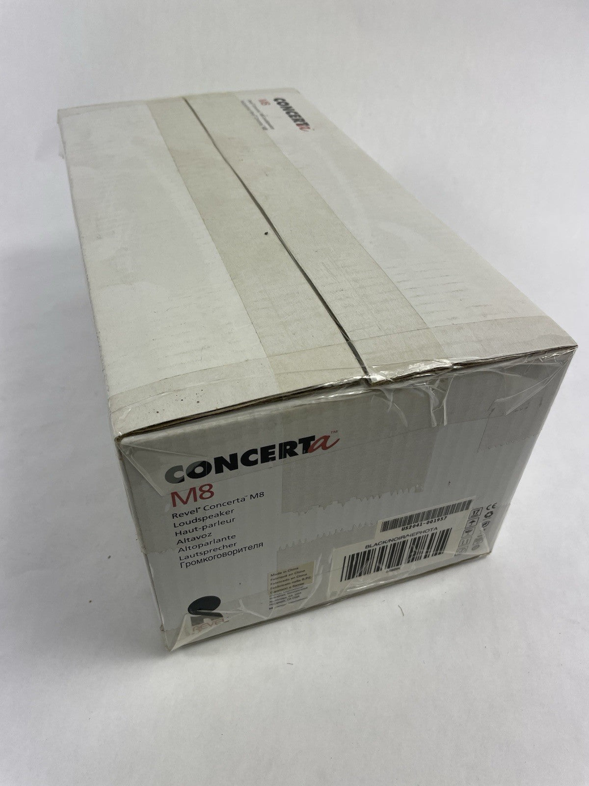 Revel Concerta M8 On Wall Speaker or tabletop speaker (Black)