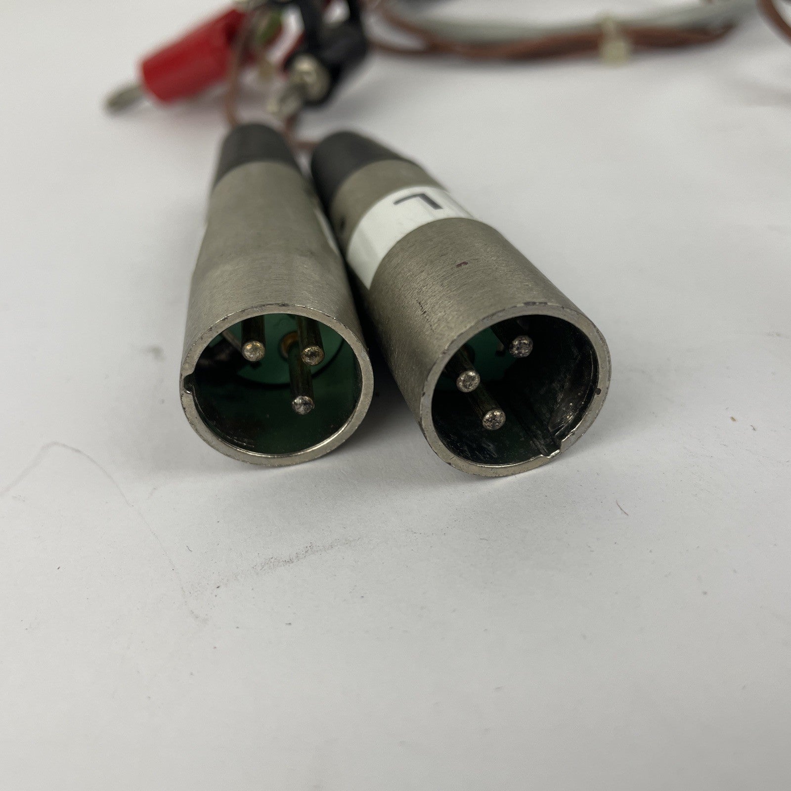 2 x Switchcraft XLR Female + 2 Dual Banana Plug Male to 2 x XLR Male + 2 Banana
