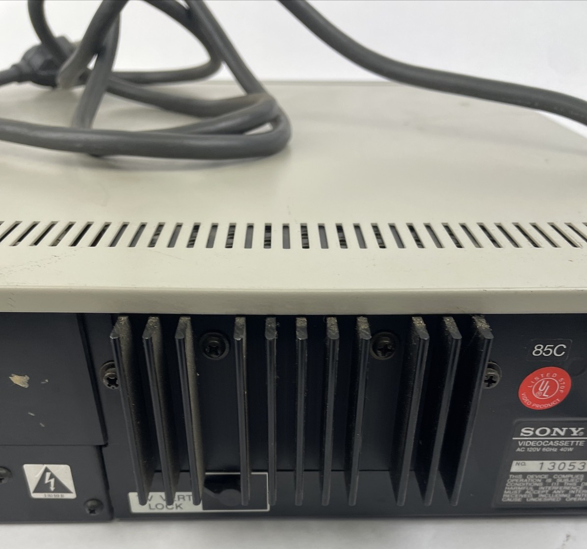 OEM Sony Betamax SLO 420 Industrial Videocassette Recorder  - UNTESTED FOR PARTS
