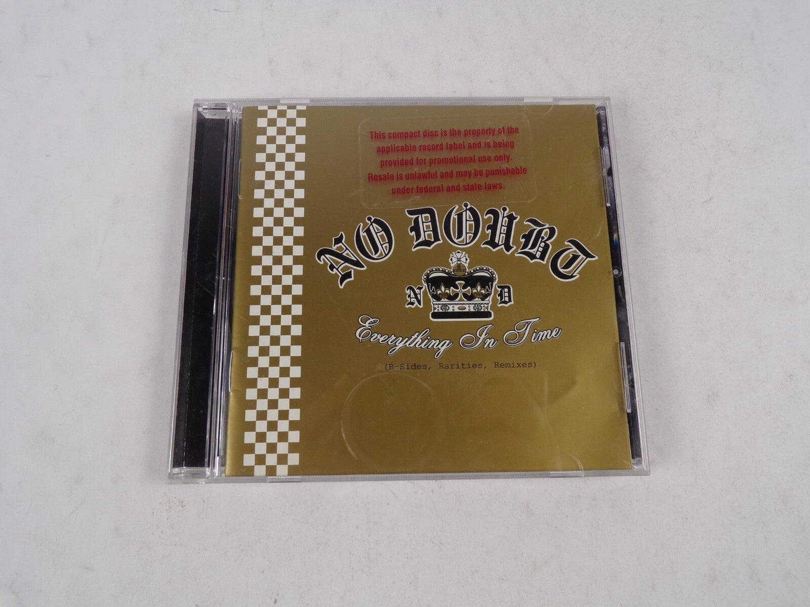 No Dohra Everything In Time Big Bistraction Ceftoucro Huder Construction CD#19