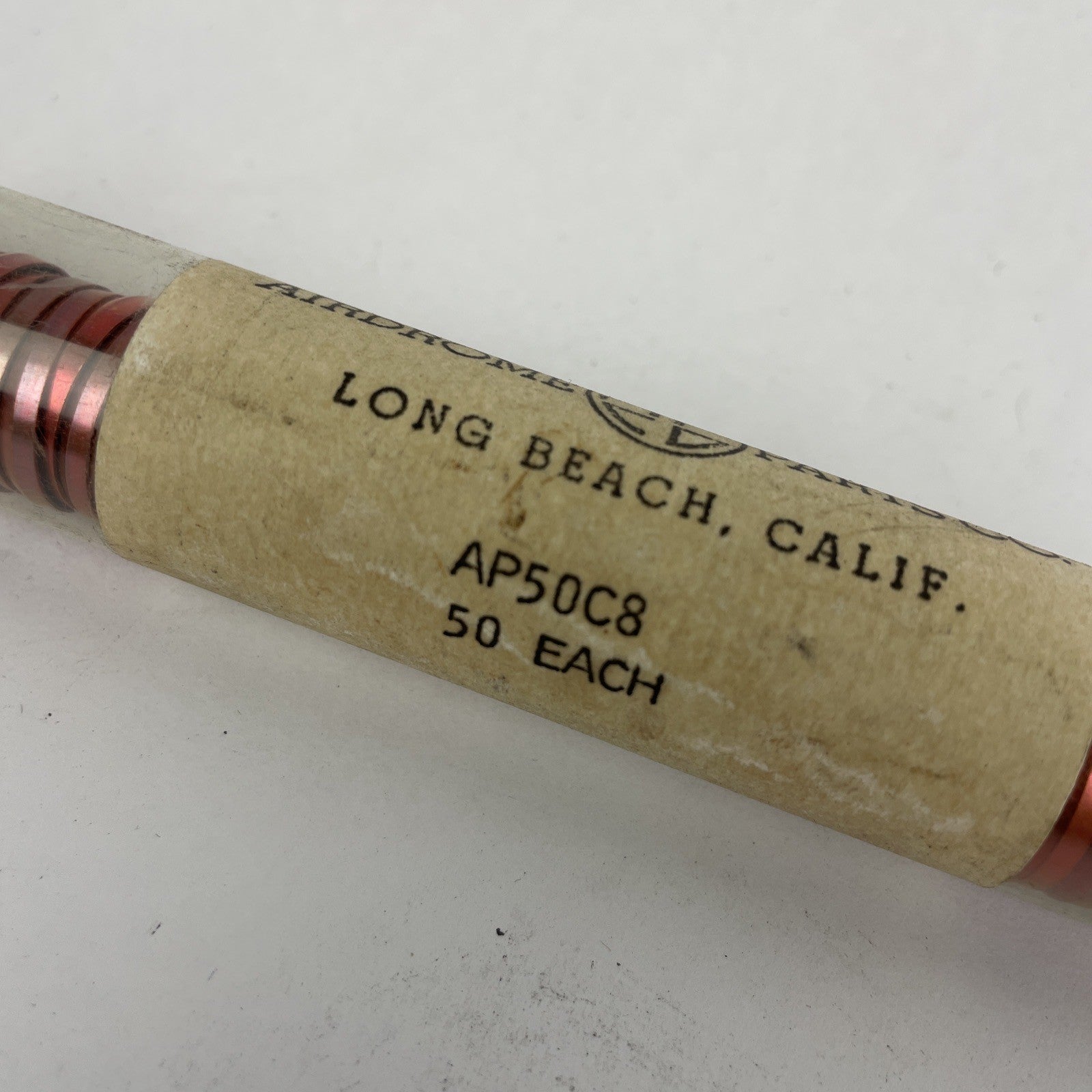 Airdrome AP50C8 copper conical seals 50 pack USA made