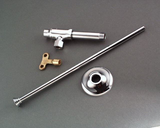 Kohler 7639-CP chrome angle supply stop with vertical tube