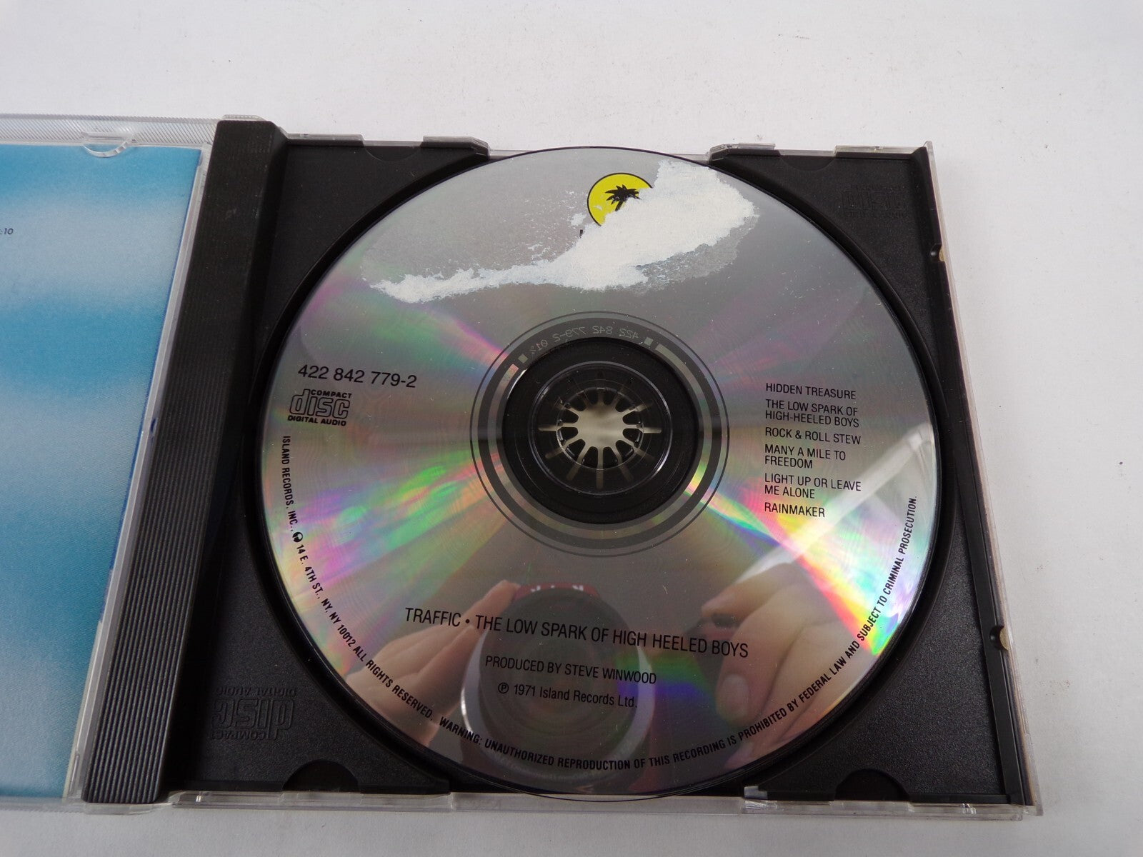 Traffic The Low Spark Of High Heeled Boys Hidden Treasure Rainmaker CD#31