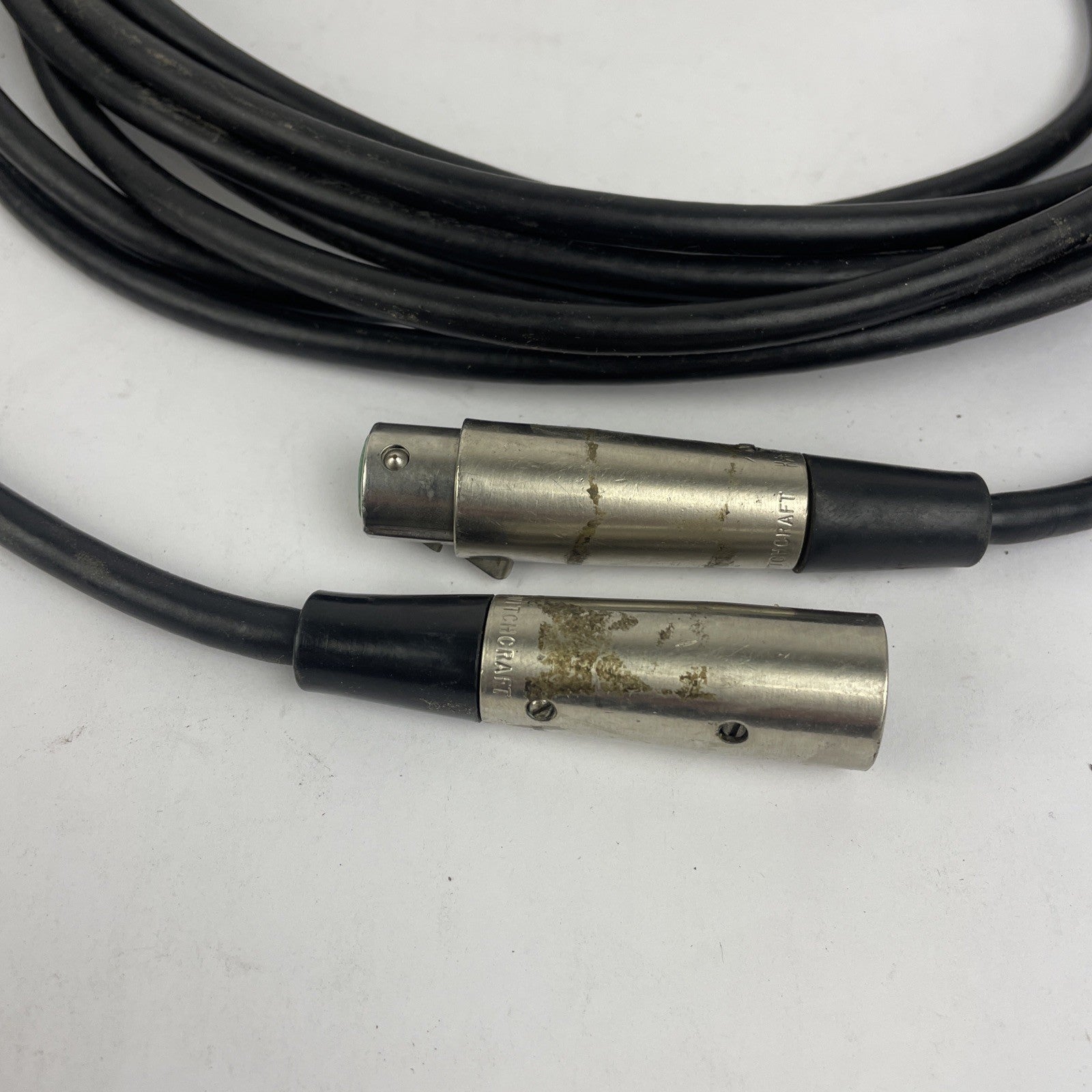 XLR 3 Pin Female Switchcraft - XLR 3 Pin Switchcraft Male Mic Mic Audio Cord 25'