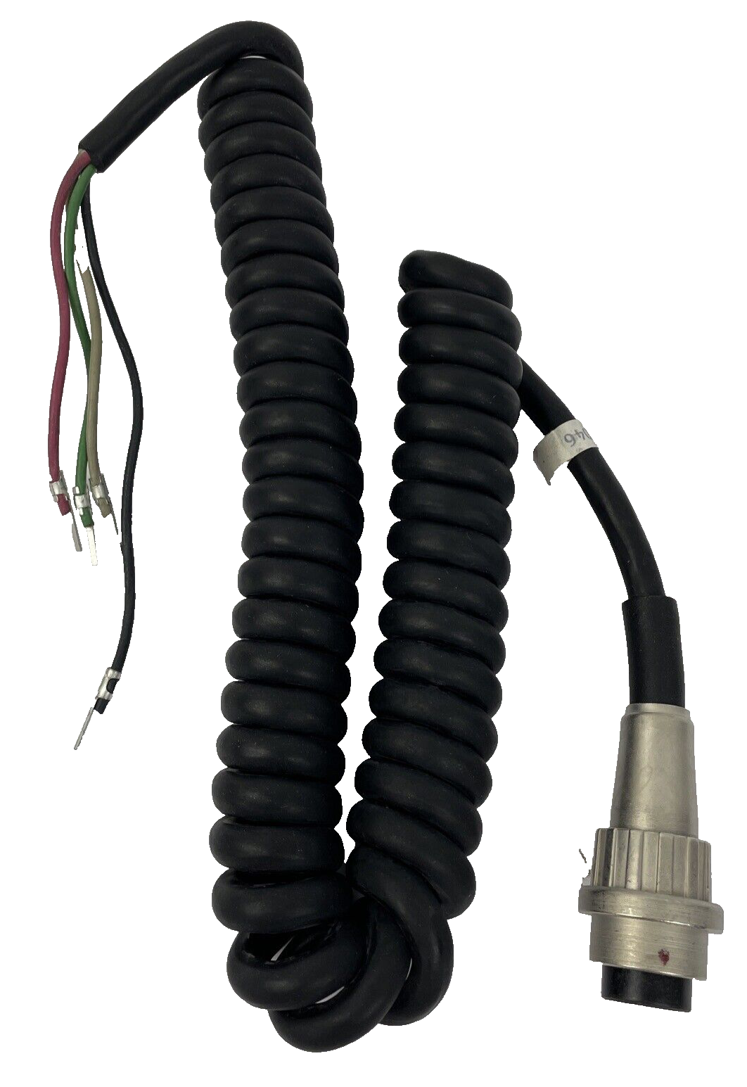 MOTOROLA 5 Pin SPEAKER MIC CABLE motorola Model No. 0180718D46 - LOOK
