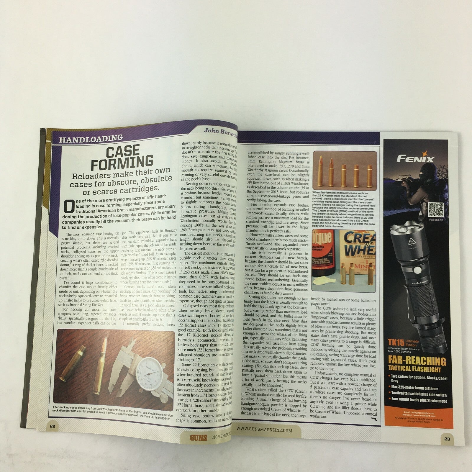 November 2016 Guns Magazine Amethyst Ultra II .45 Micro Carry .380 M320 Pump