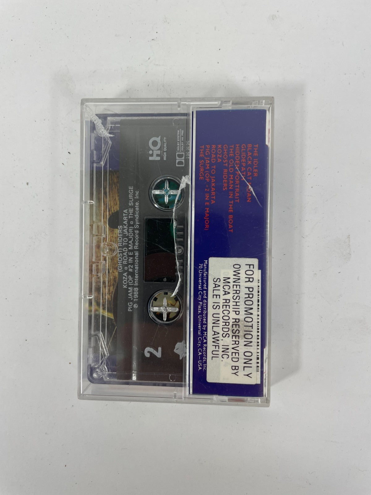 Steve Hunter The Deacon The Idler Black Cat Moan Gliderpath Hidden Koza#Cassette
