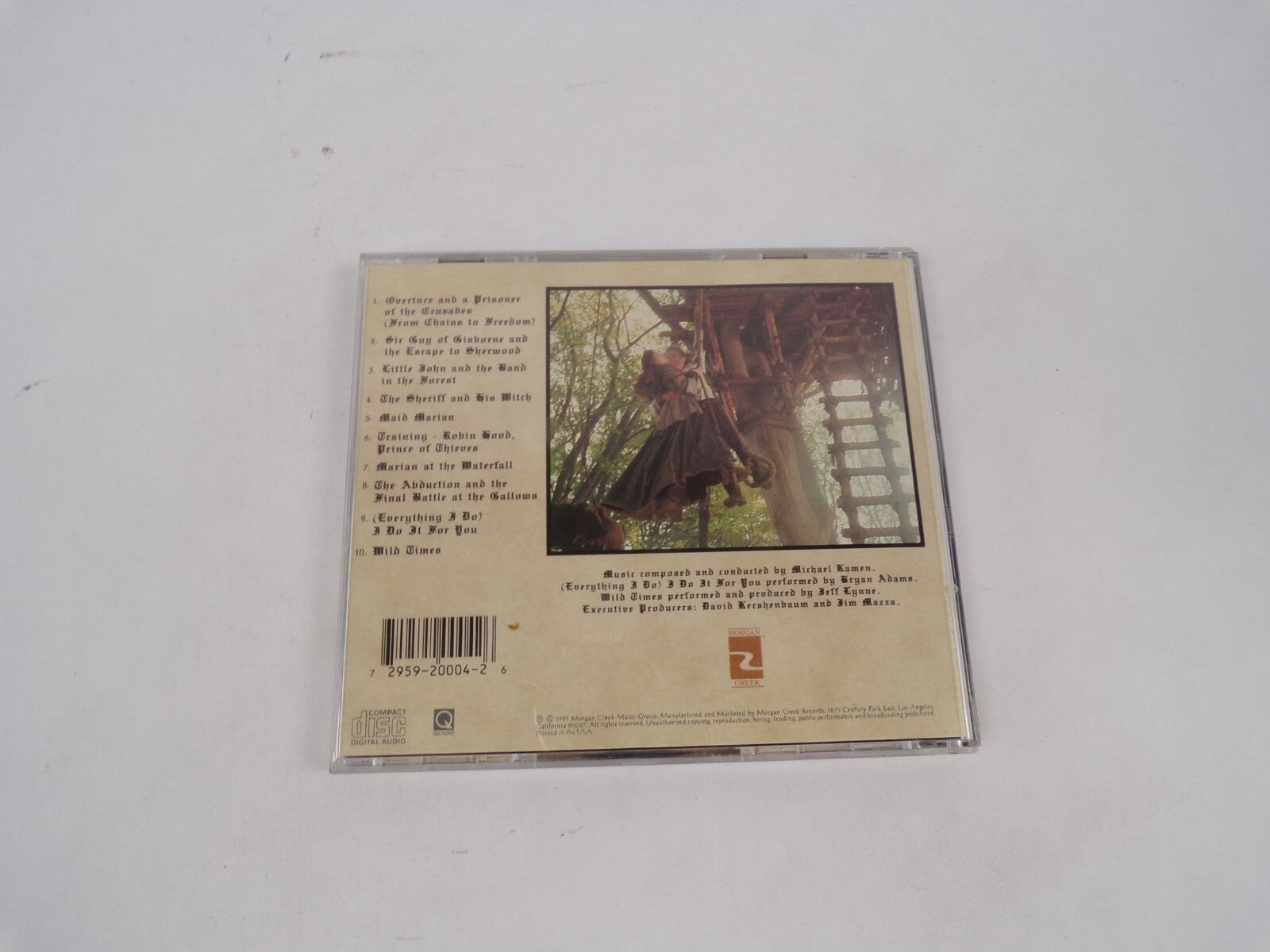 Robin Hood Prince Of Thieves Original Motion Picture Soundtrack Overture CD#68
