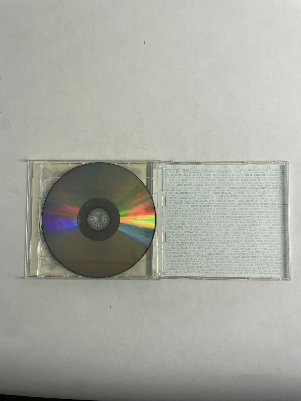 Beck Elevator Music CD Q2