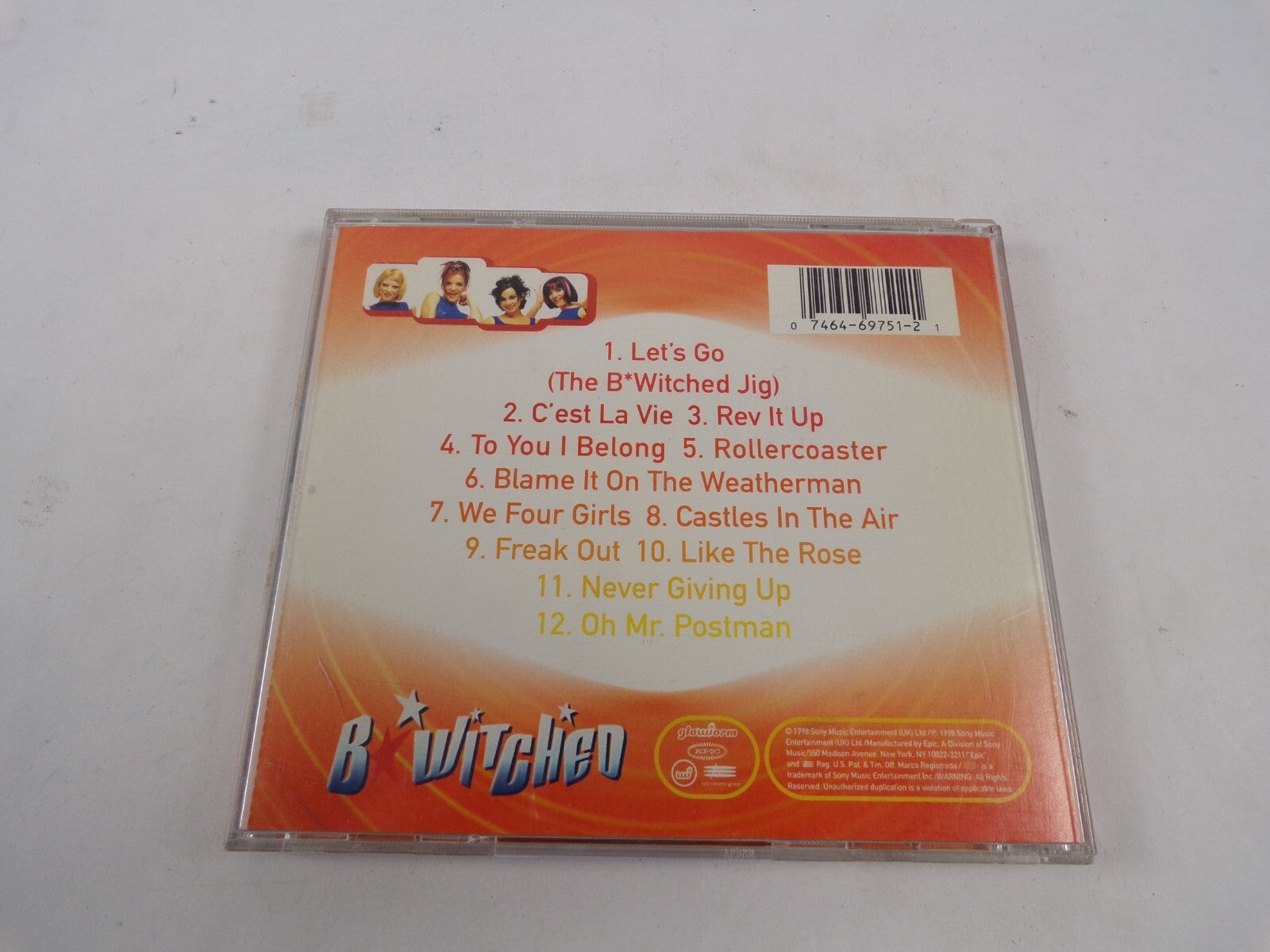 B Witched Let's Go ( The B Witched Jig ) C;est La Vie Rev It Up To You CD #43