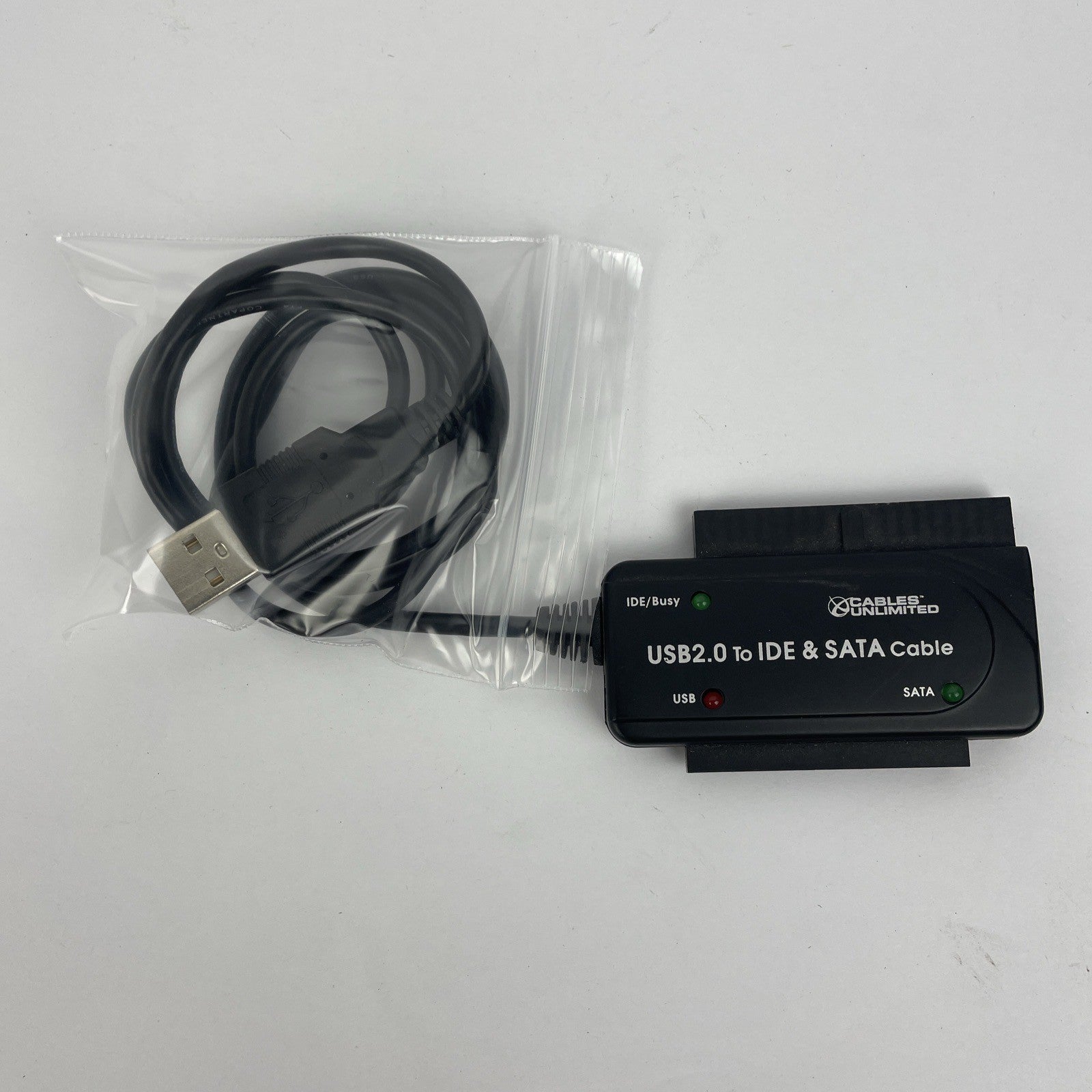 Cables Unlimited USB-2110 USB 2.0 to IDE and SATA Adapter Cable - Free Shipping