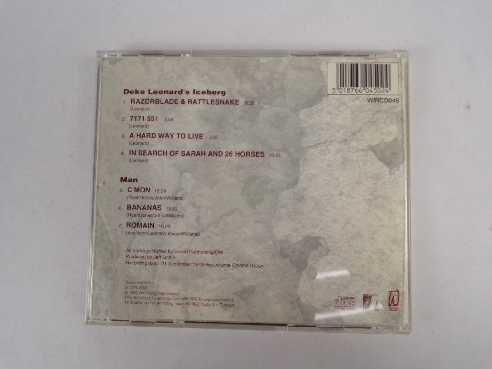 Deke Leonards Iceburg CD #11