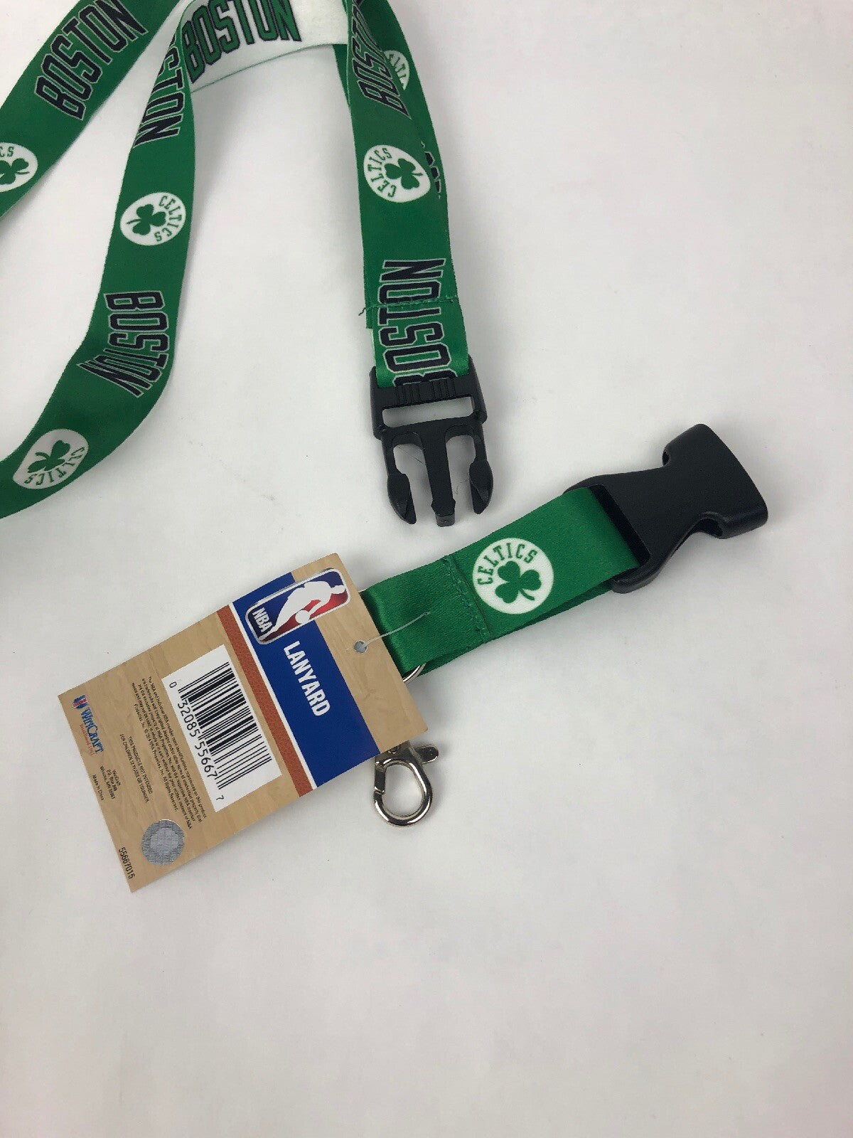 Officially Licensed NBA Boston Celtics Lanyard with Detachable Keychain Buckle