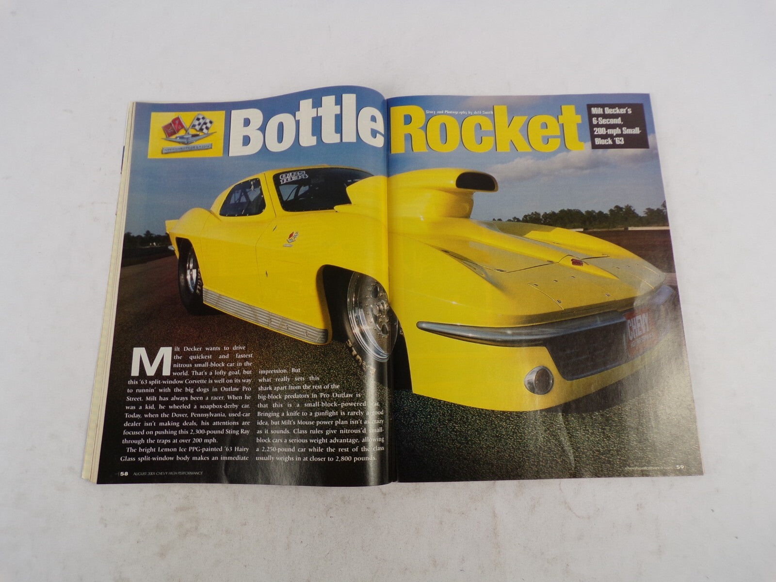 August 2001 Chevy High Performance Basic Horsepower How-To's Free Chevelle Poste