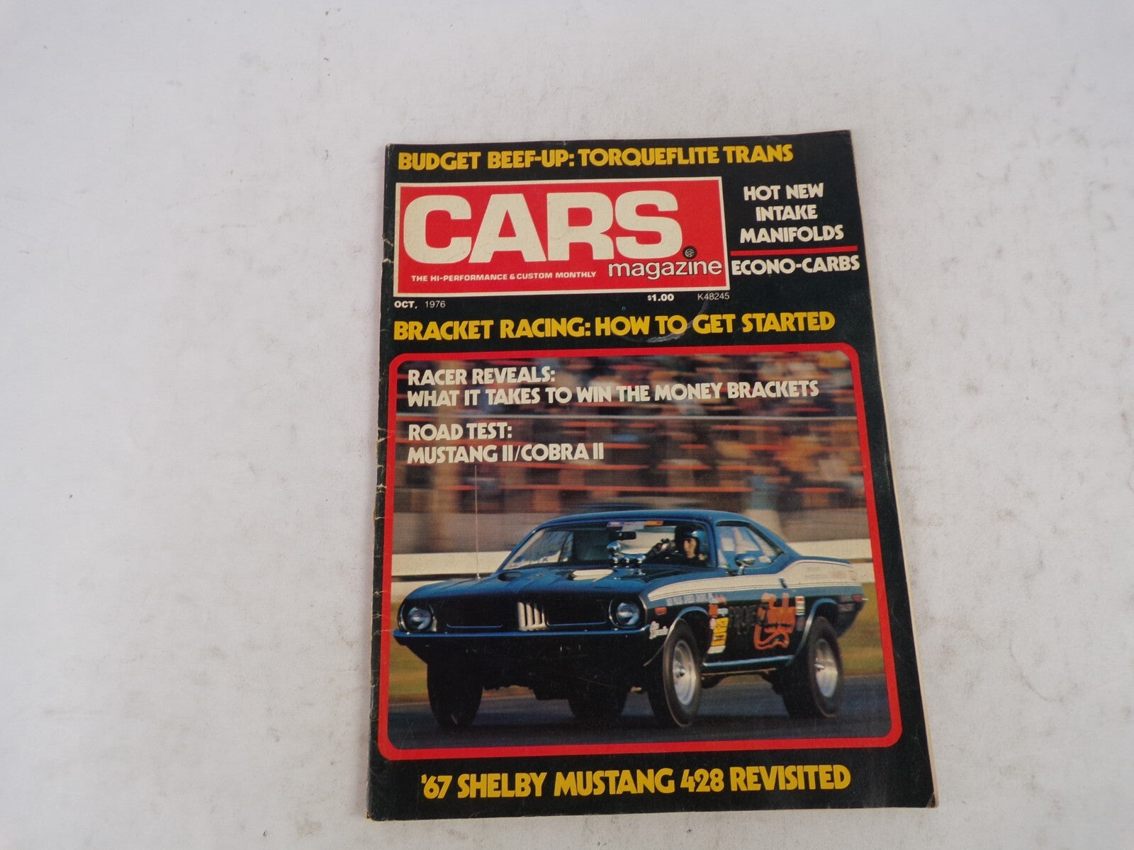 October 1976 Cars Hi-Performance Budget Beef-Up: Torqueflite Trans Hot New Intak