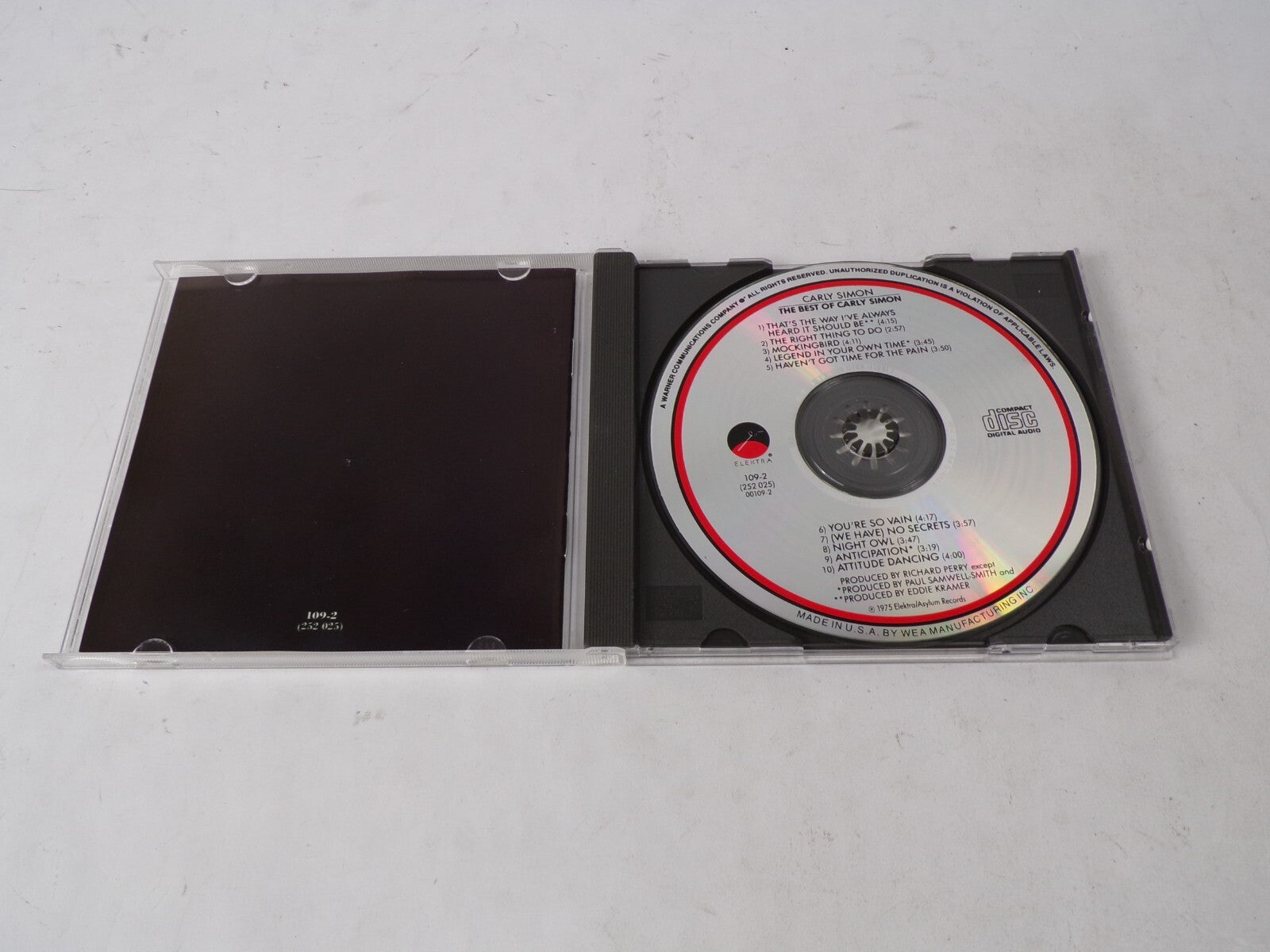 The Best Of Carly Simon That's The Way I've Always Heard It Should Be The CD#41