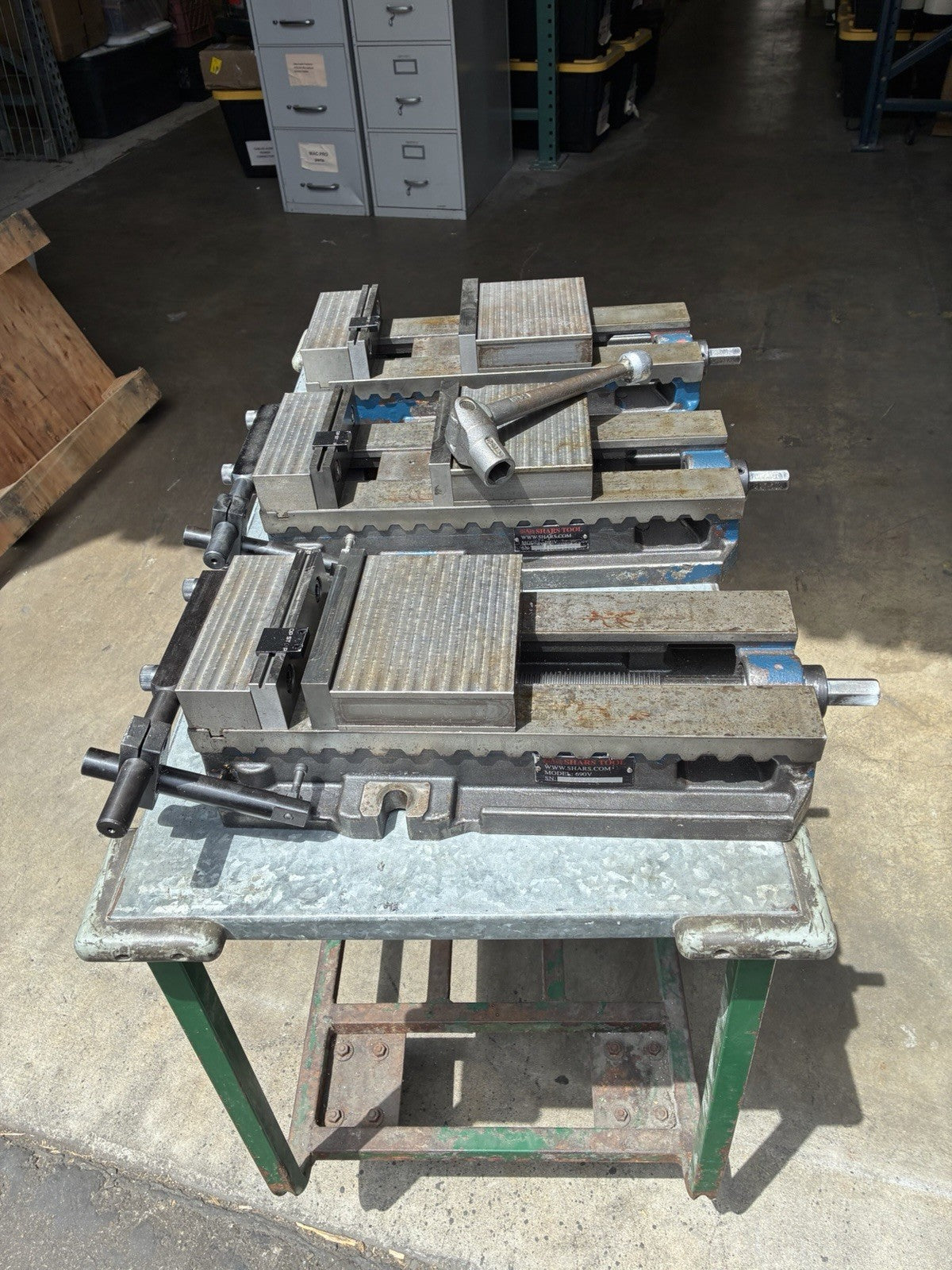Lot of 3 :  Shars 690V 6" CNC Premium Milling Machine Vises Precision Vise