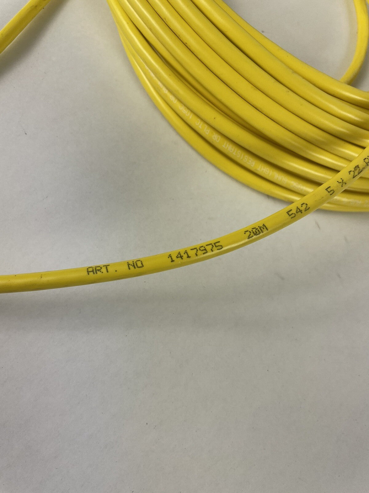 PHOENIX CONTACT 1417975 SENSOR CABLE 10M 5 x 22 AWG