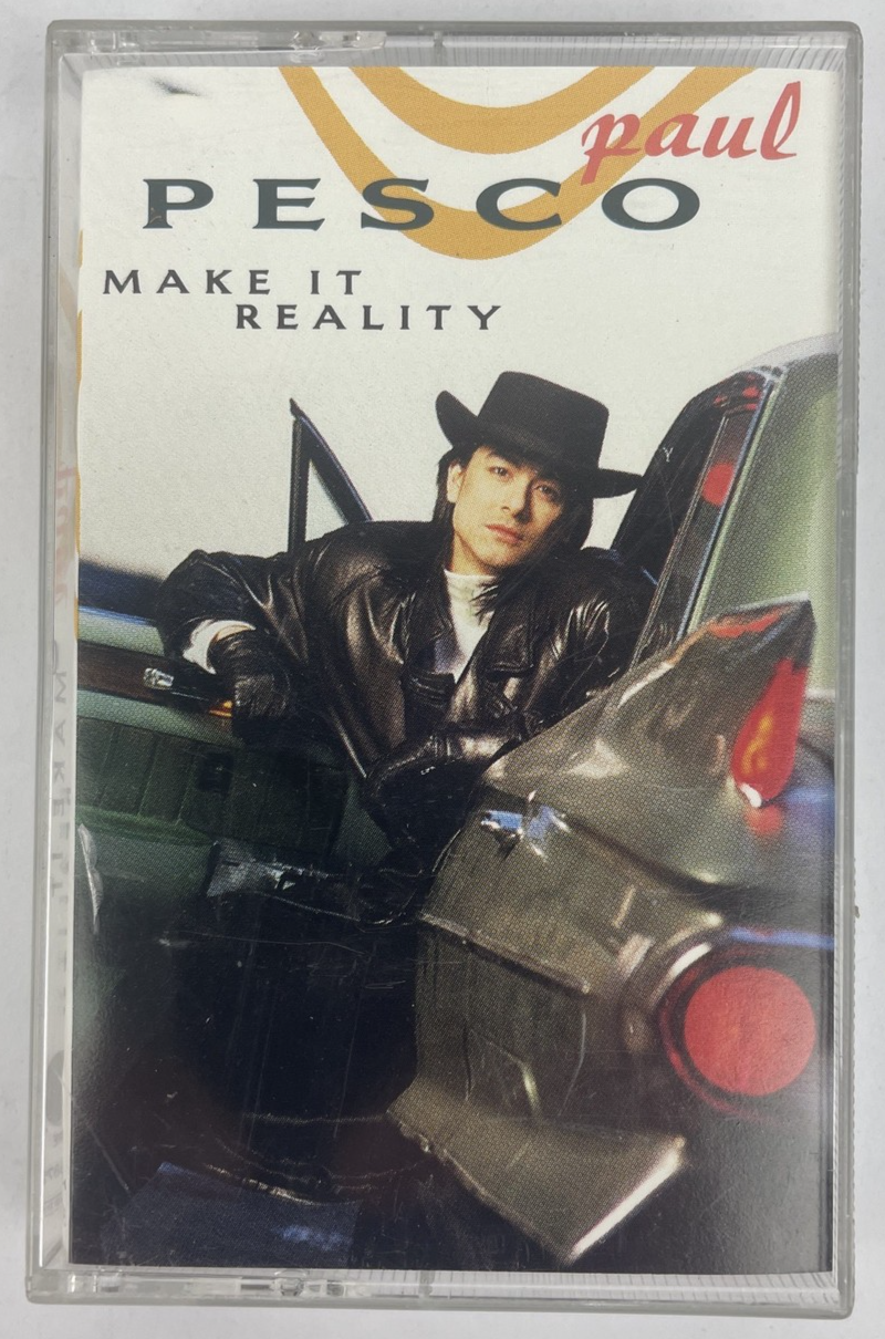 Paul Pesco " Make It Reality " Cassette Tape - Site Records Promotional Copy